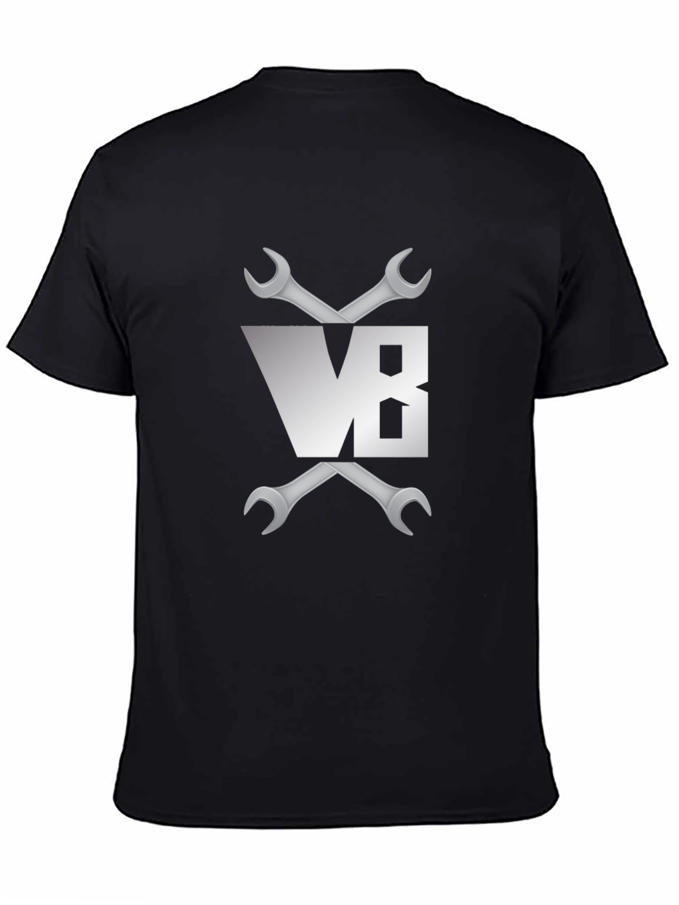 V8 Engine Mechanic Tee - Black