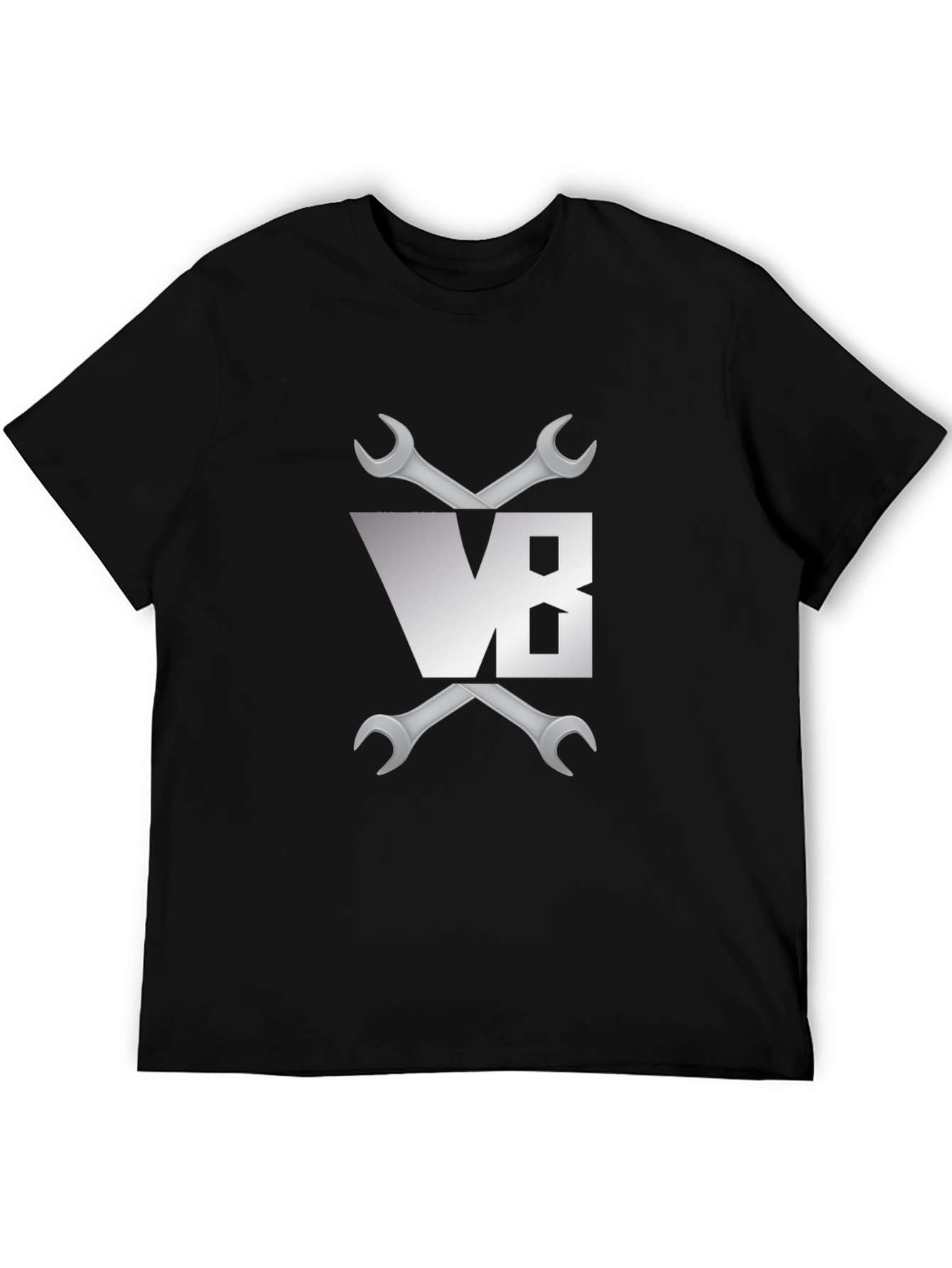 V8 Engine Mechanic Tee - Black