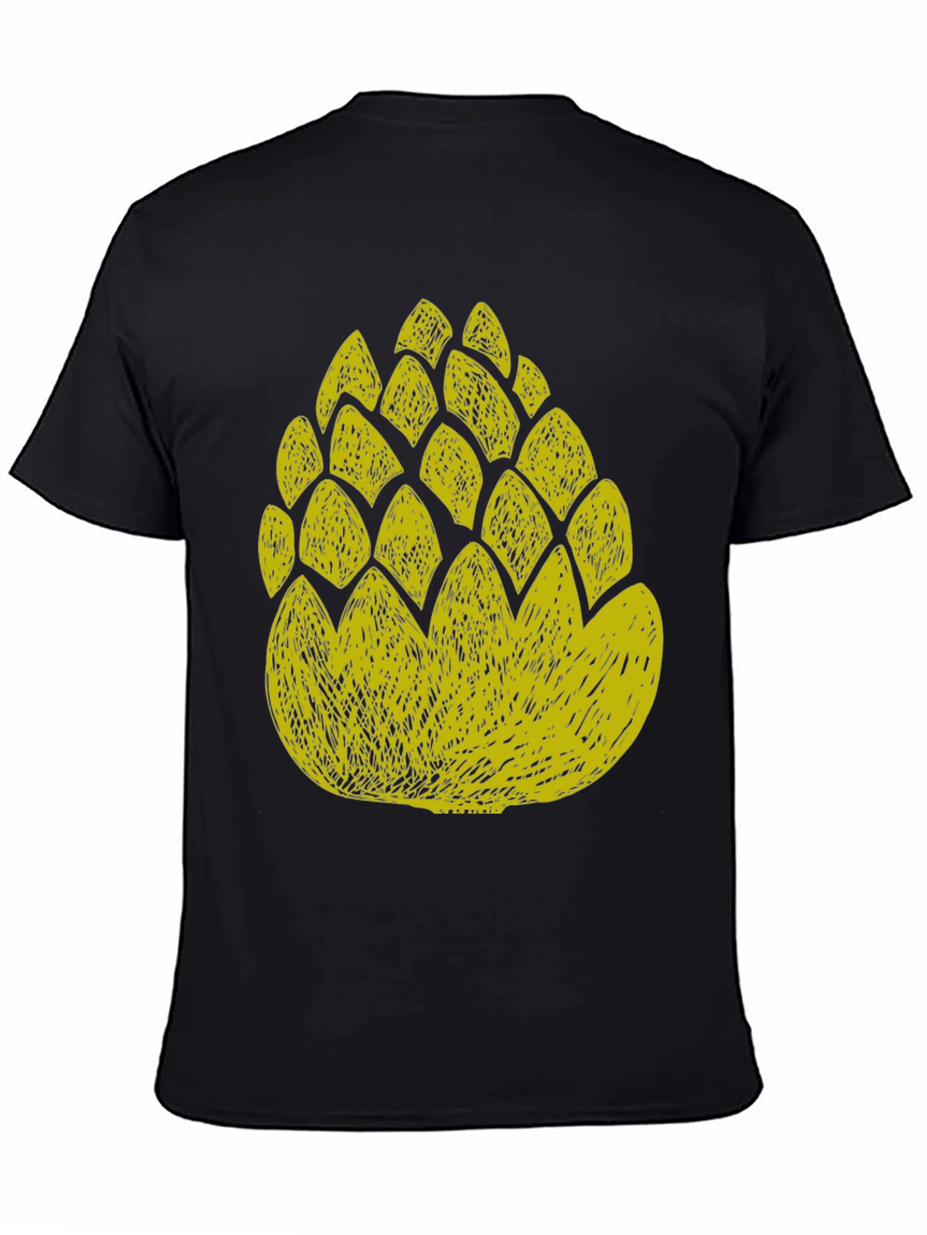 Hop Cone Graphic T-Shirt - Black
