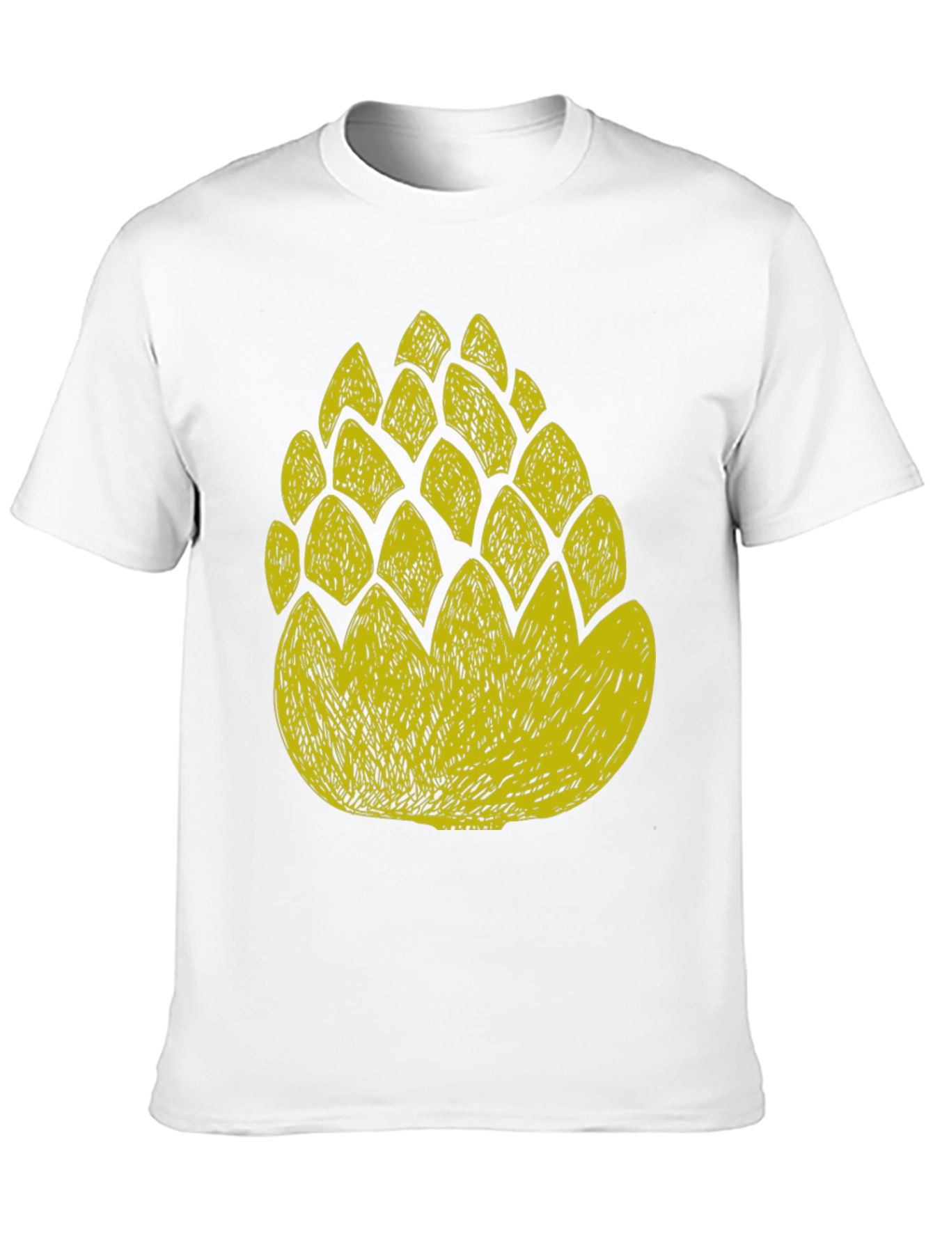Hop Cone Graphic T-Shirt - Black