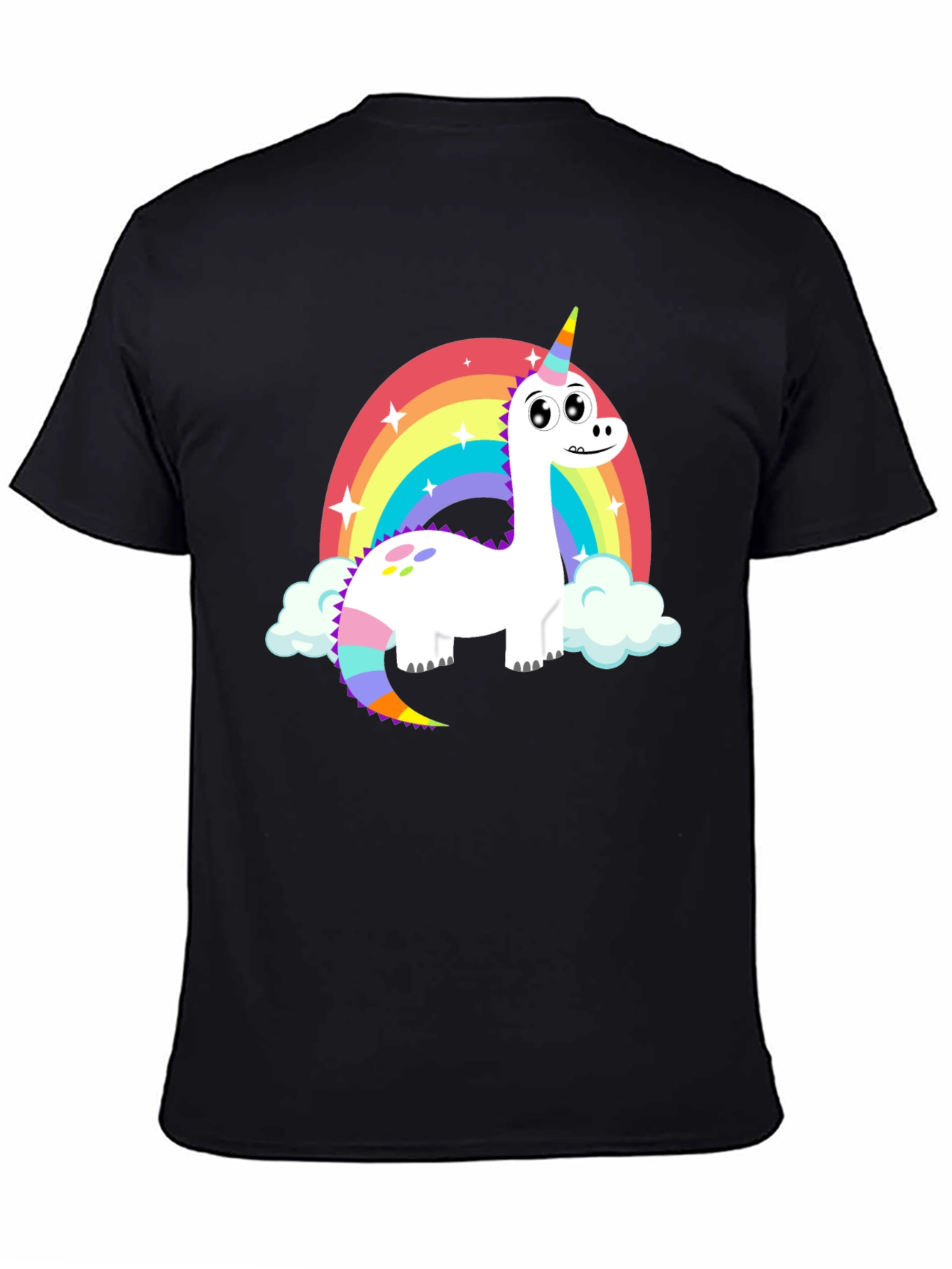 Rainbow Dinosaur Unicorn T-Shirt