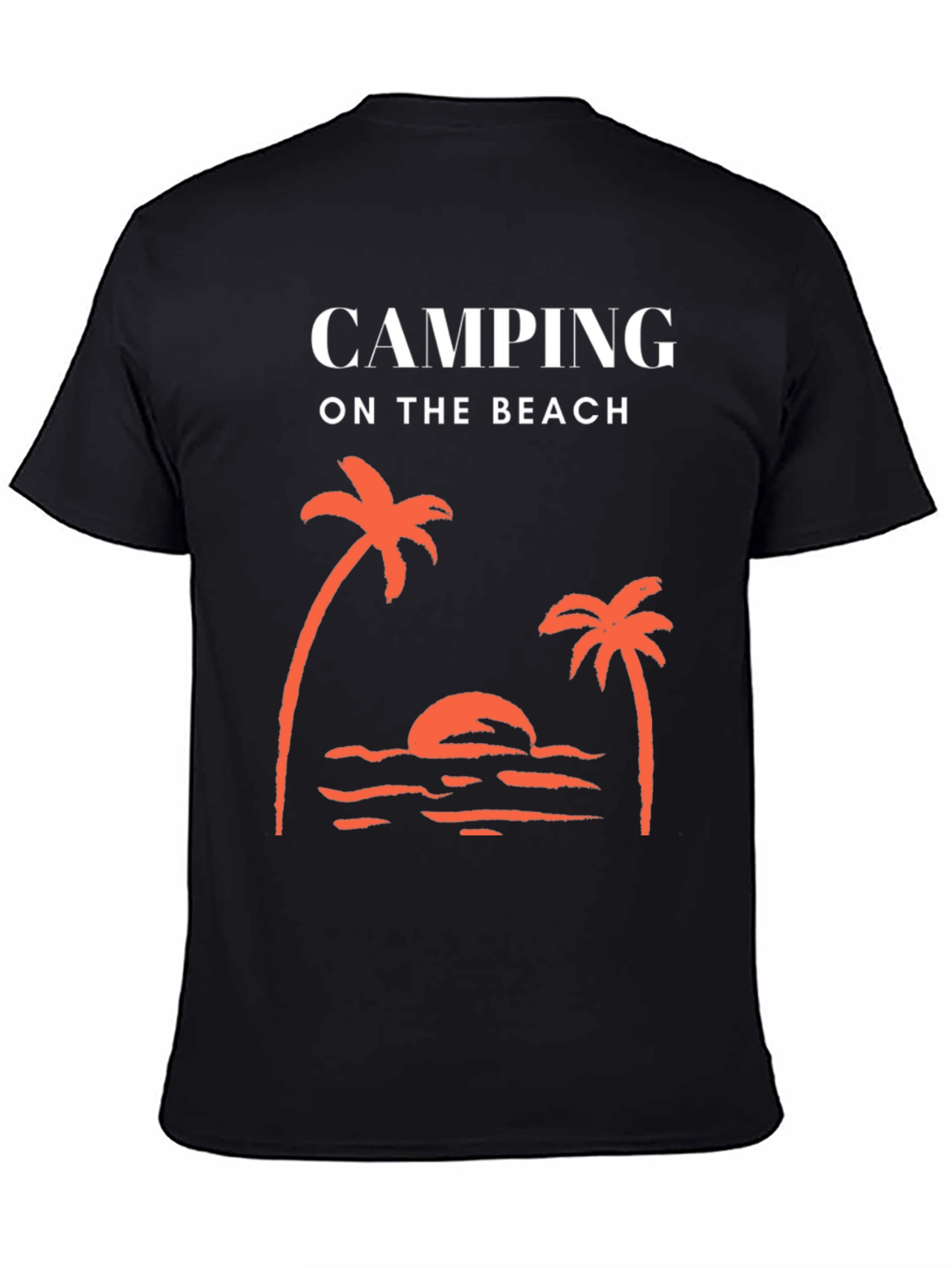 Camping on the Beach Graphic Tee