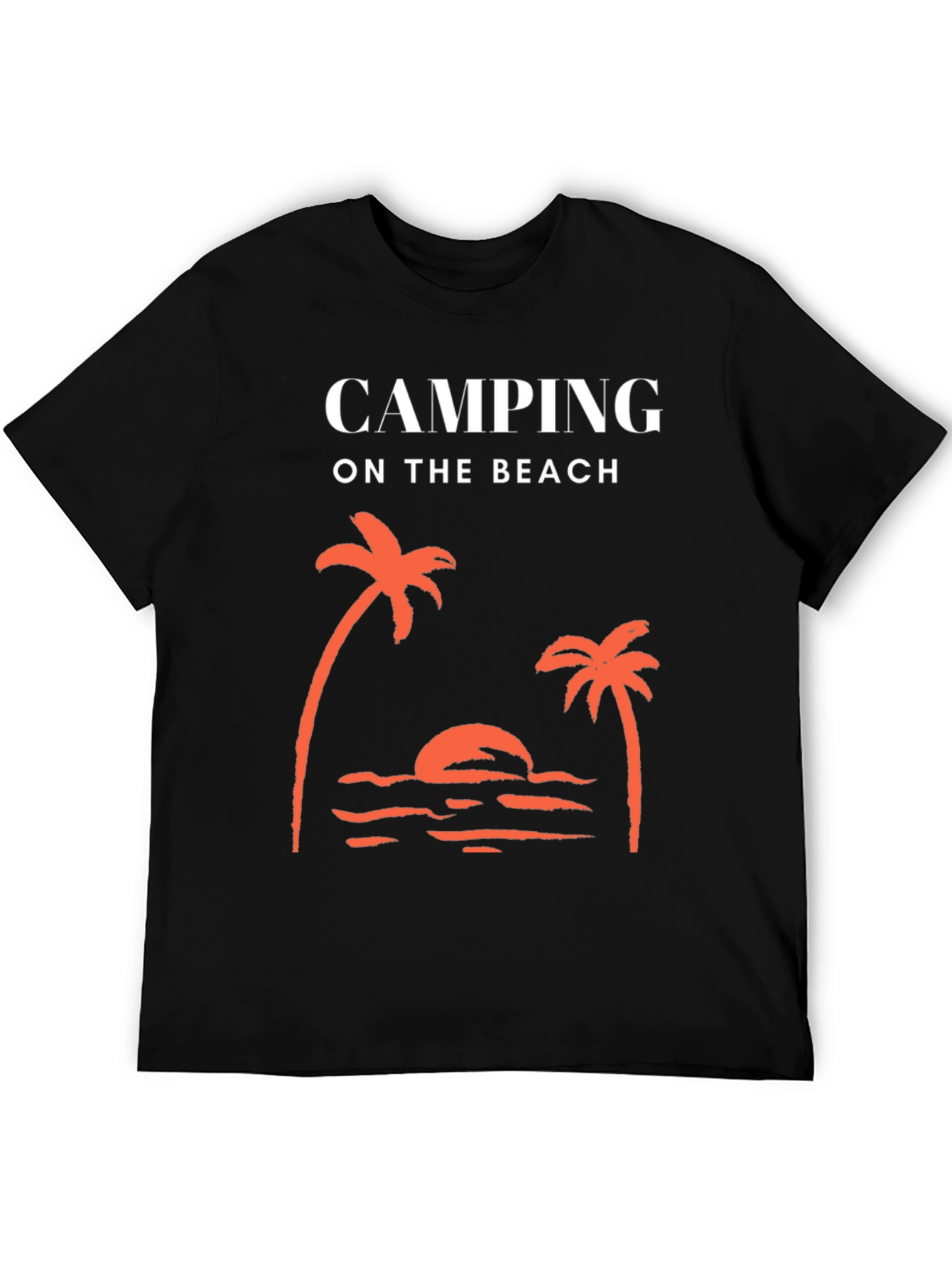 Camping on the Beach Graphic Tee