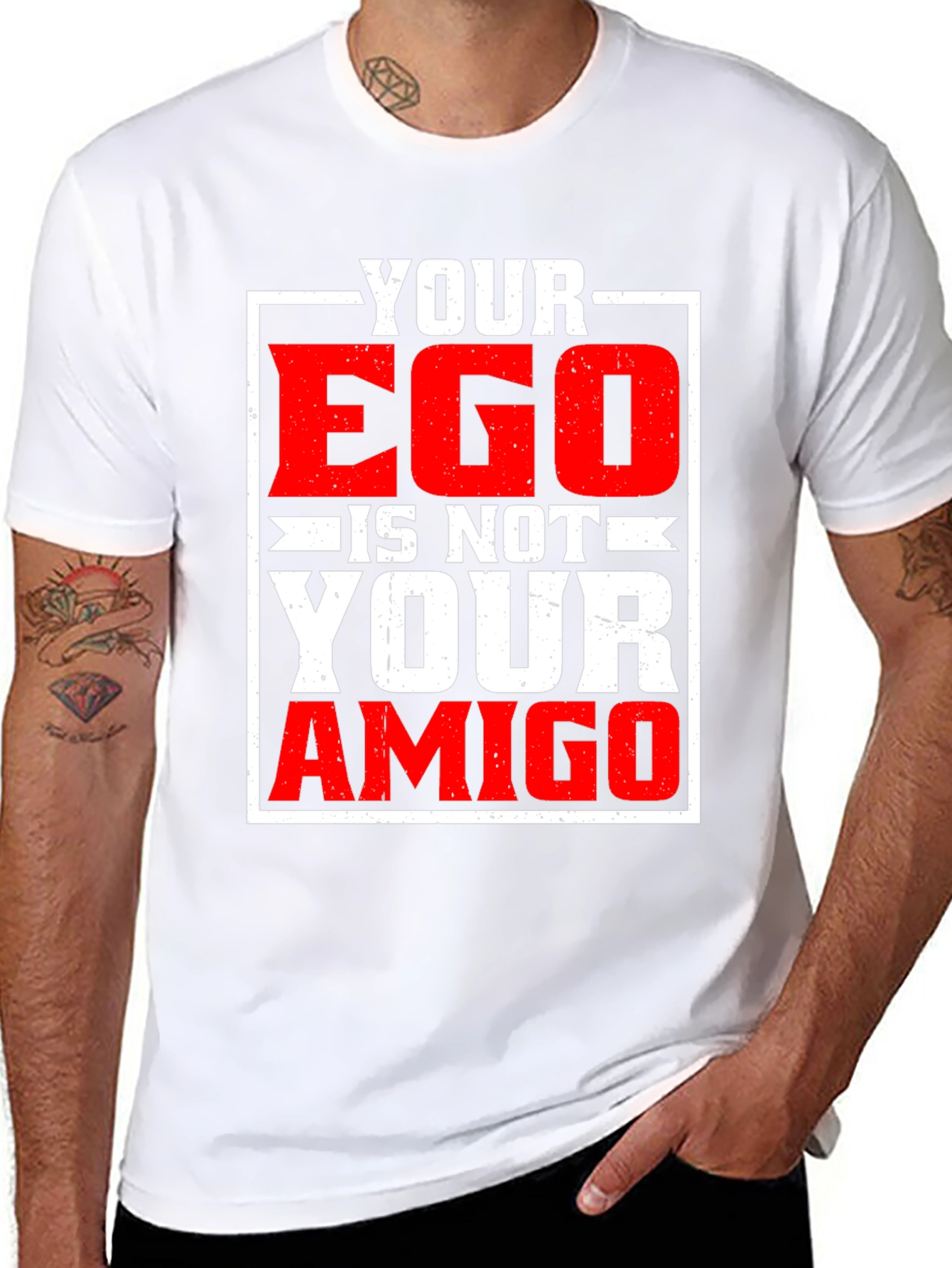 Your Ego Is Not Your Amigo Graphic T-Shirt