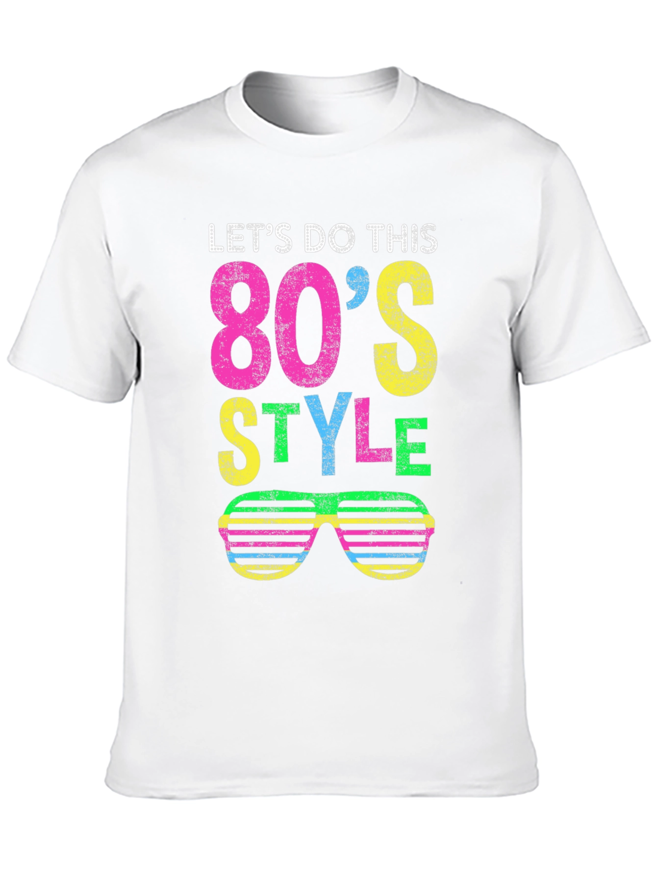 Retro 80s Style Graphic Tee