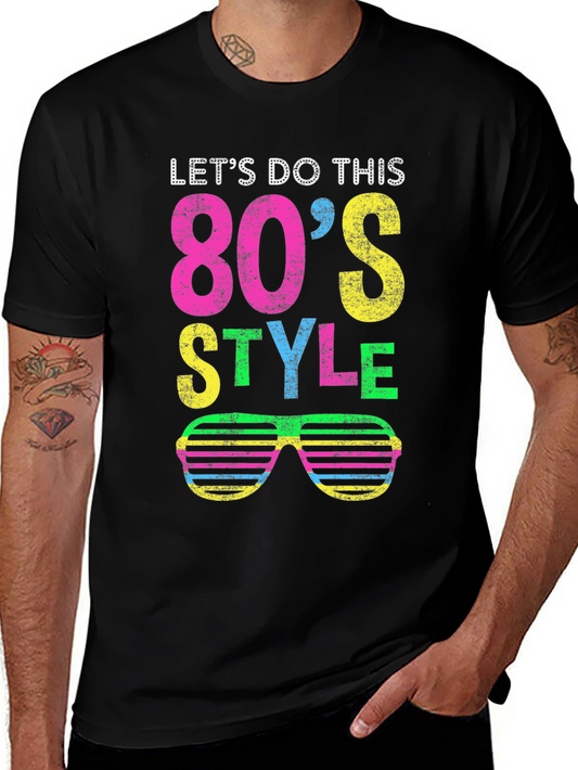 Retro 80s Style Graphic Tee