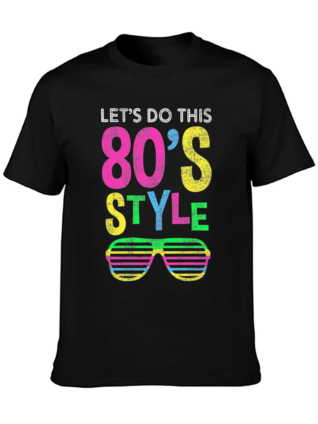 Retro 80s Style Graphic Tee