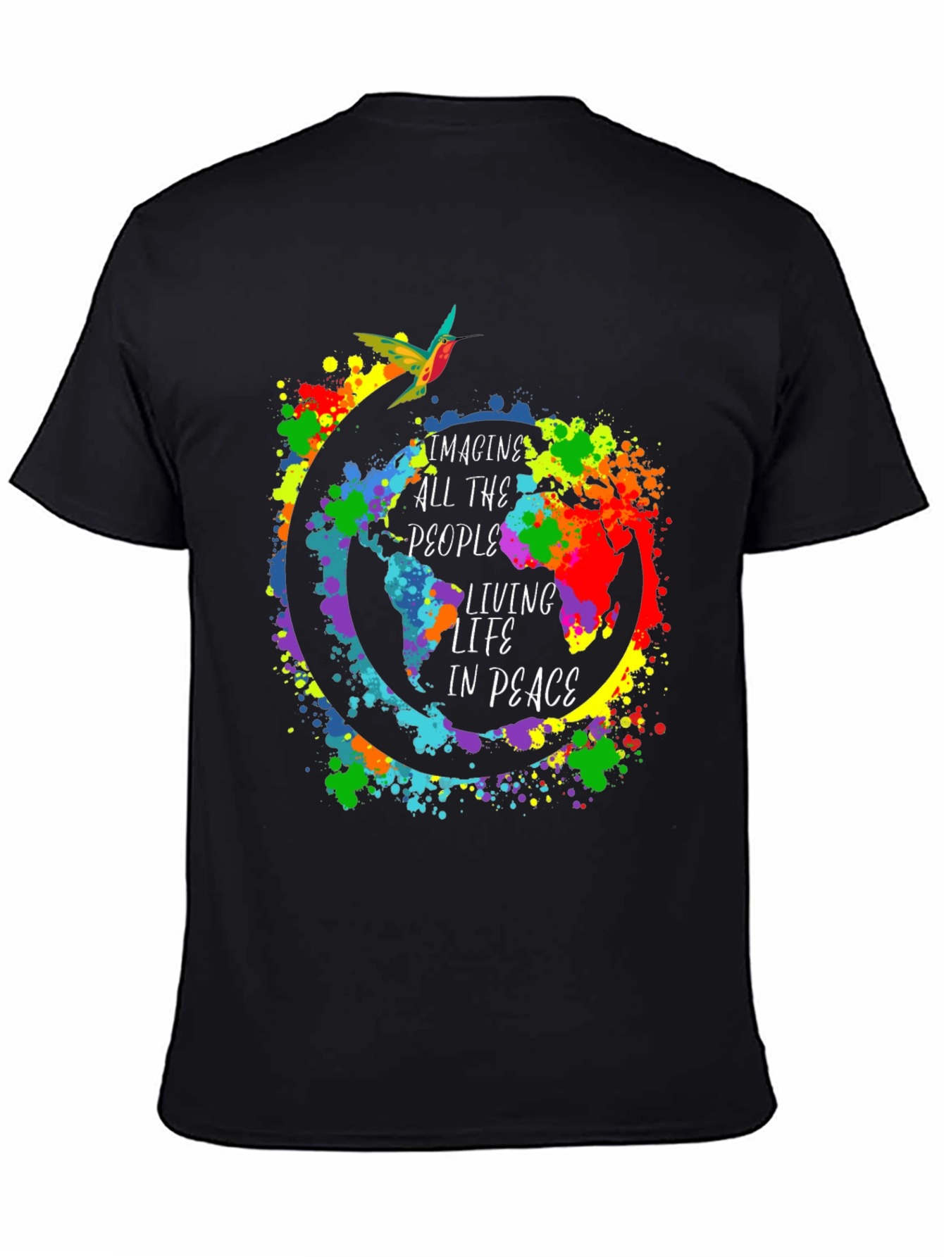 Imagine All the People T-Shirt Peace Design