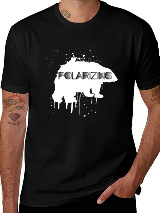 Polarizing Bear Black Graphic Tee