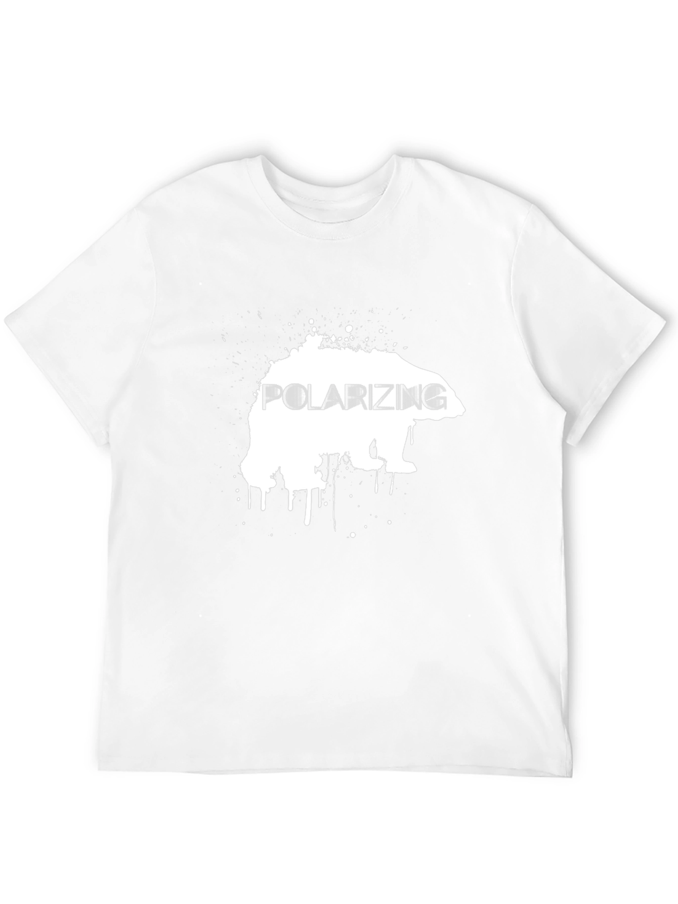 Polarizing Bear Black Graphic Tee