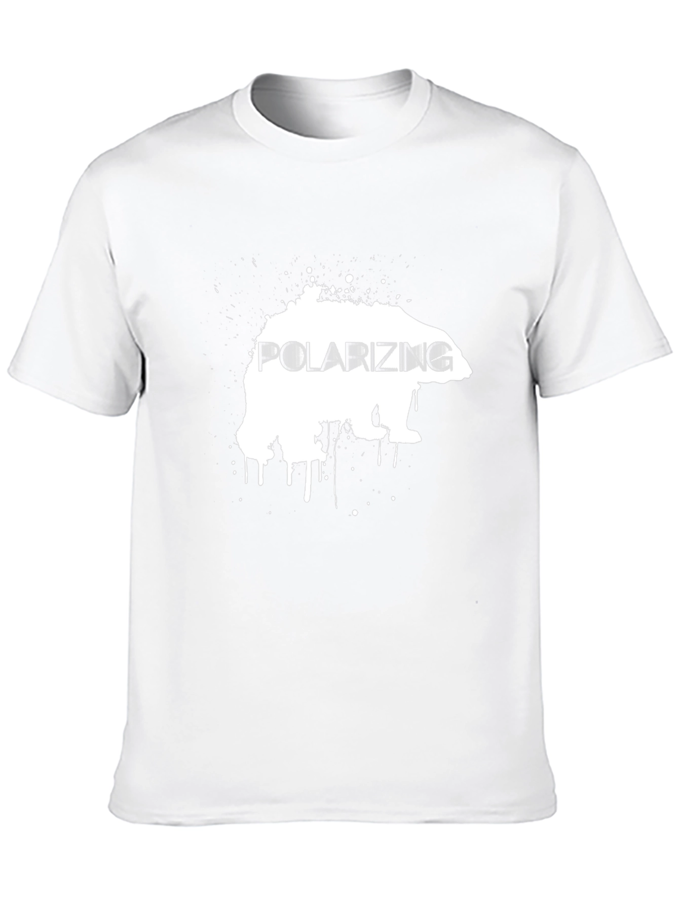 Polarizing Bear Black Graphic Tee
