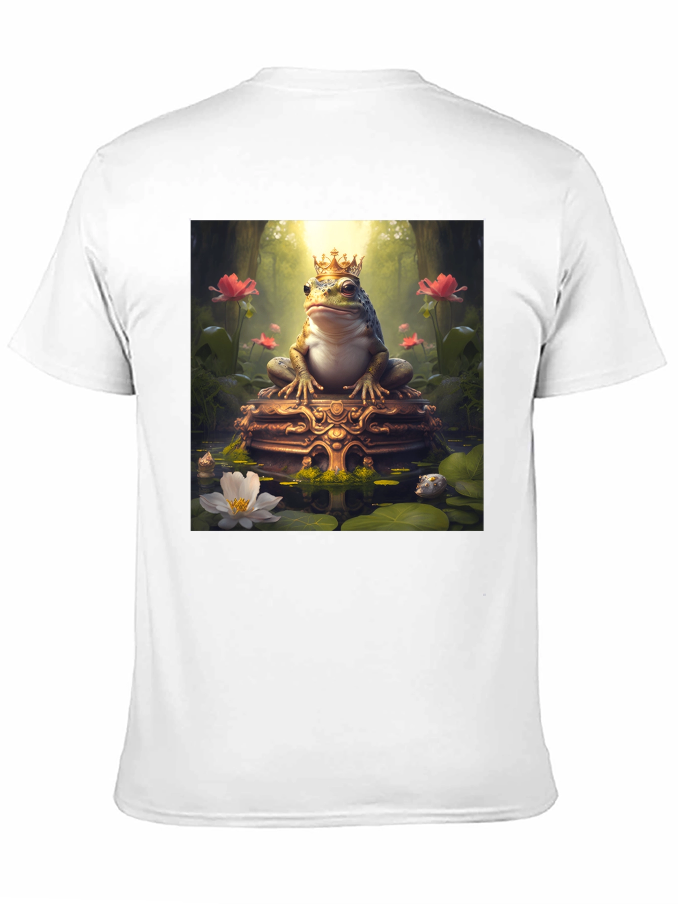 Frog King T-Shirt - Gildan Heavy Cotton