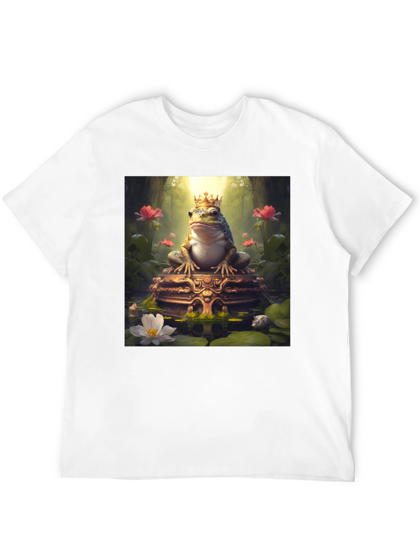 Frog King T-Shirt - Gildan Heavy Cotton