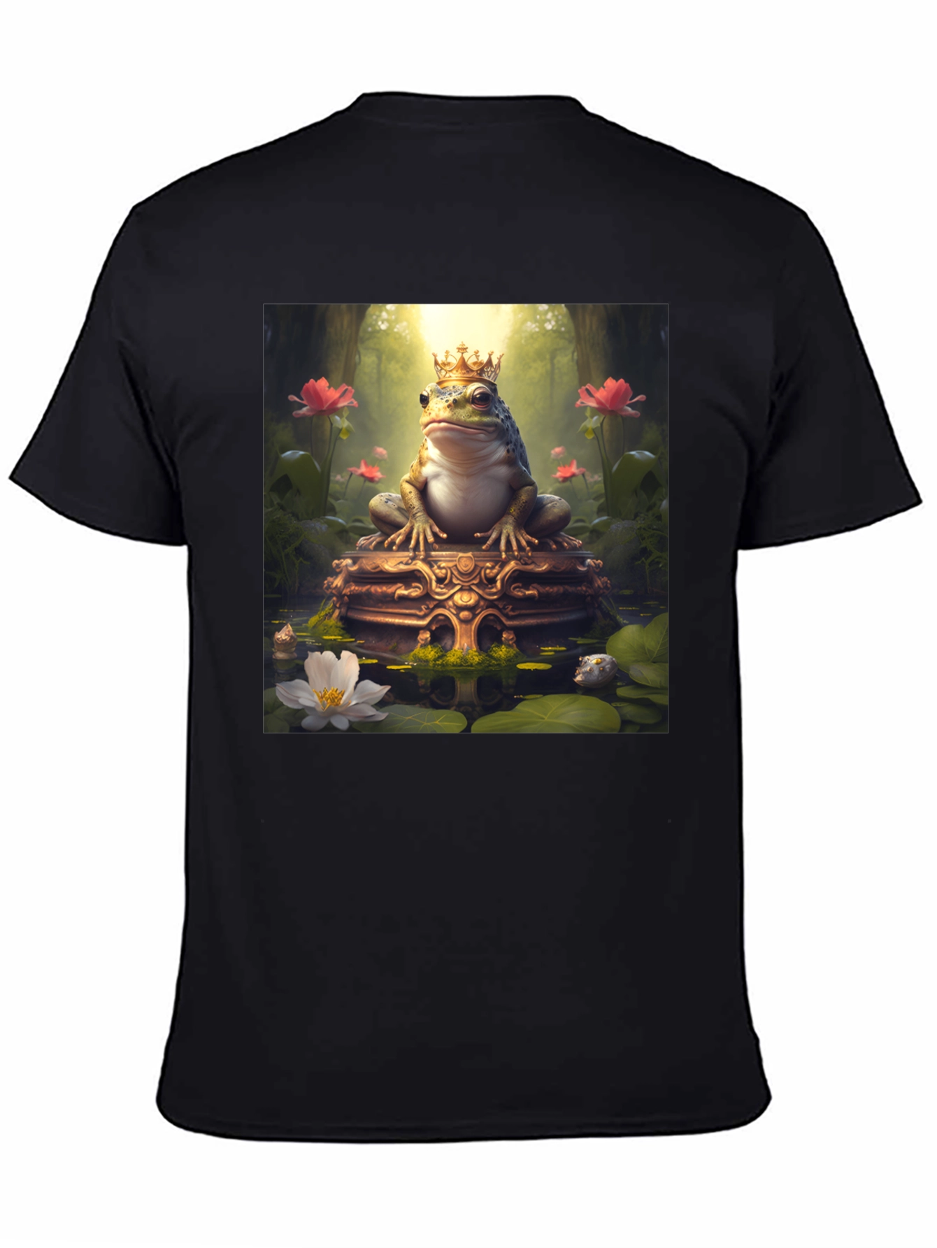Frog King T-Shirt - Gildan Heavy Cotton