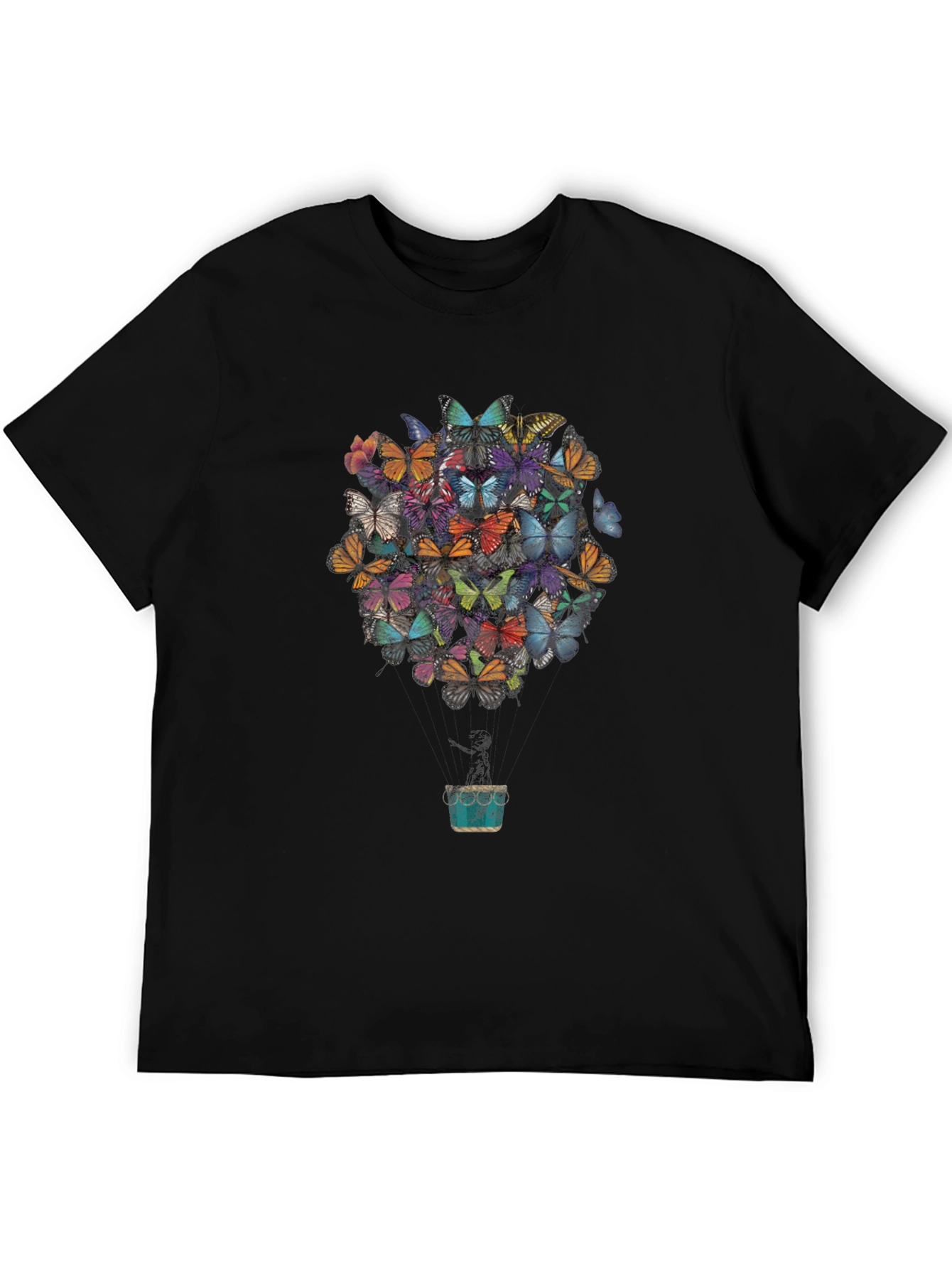 Butterfly Hot Air Balloon Graphic Tee