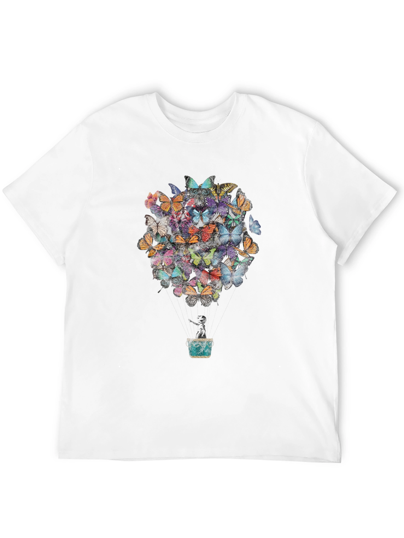 Butterfly Hot Air Balloon Graphic Tee