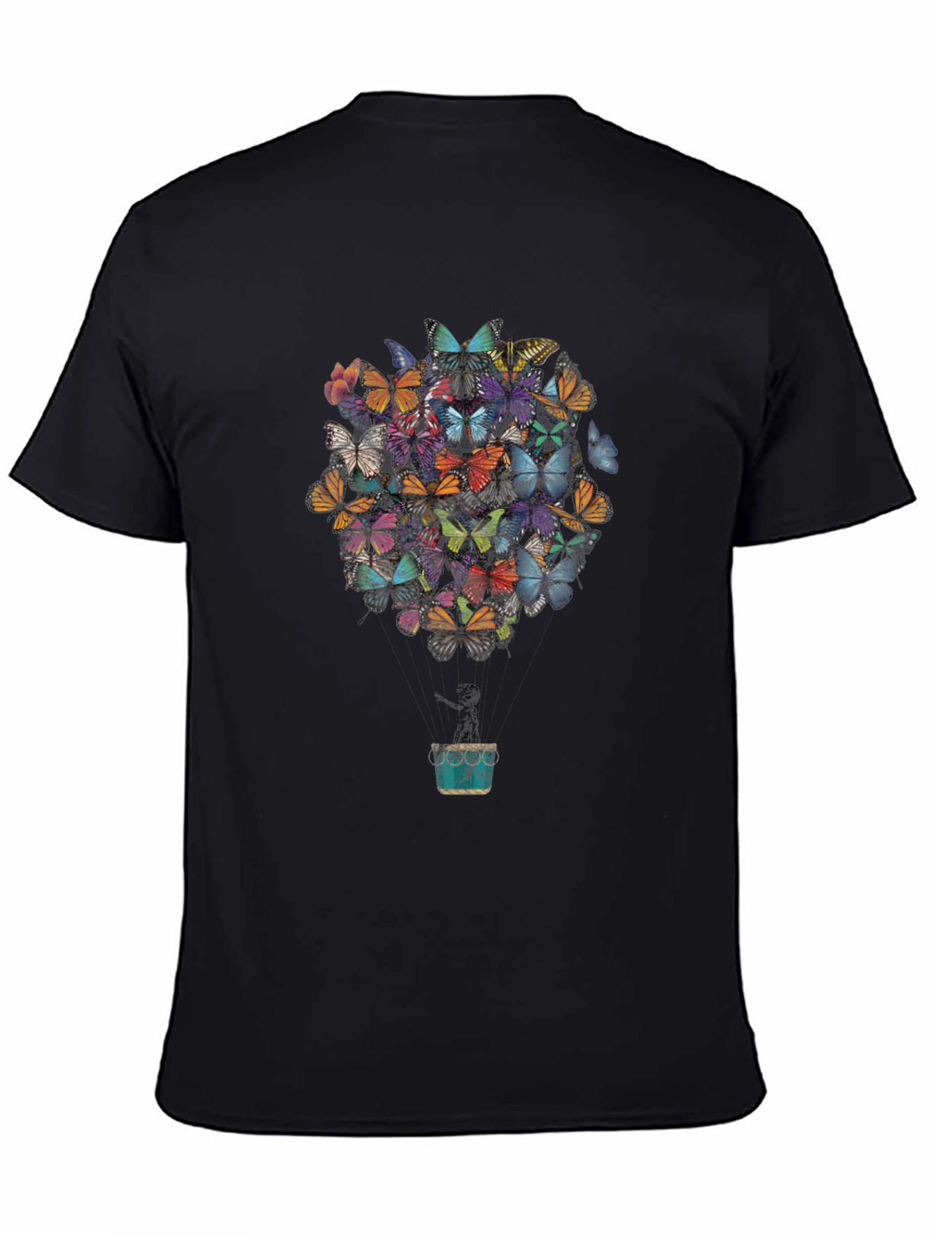 Butterfly Hot Air Balloon Graphic Tee