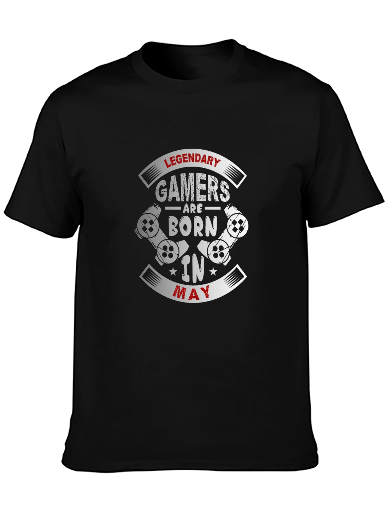 Legendary Gamers Born in May Graphic T-Shirt