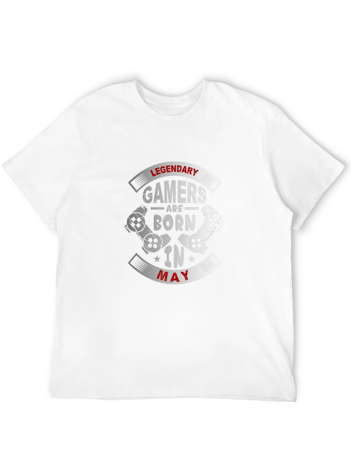 Legendary Gamers Born in May Graphic T-Shirt