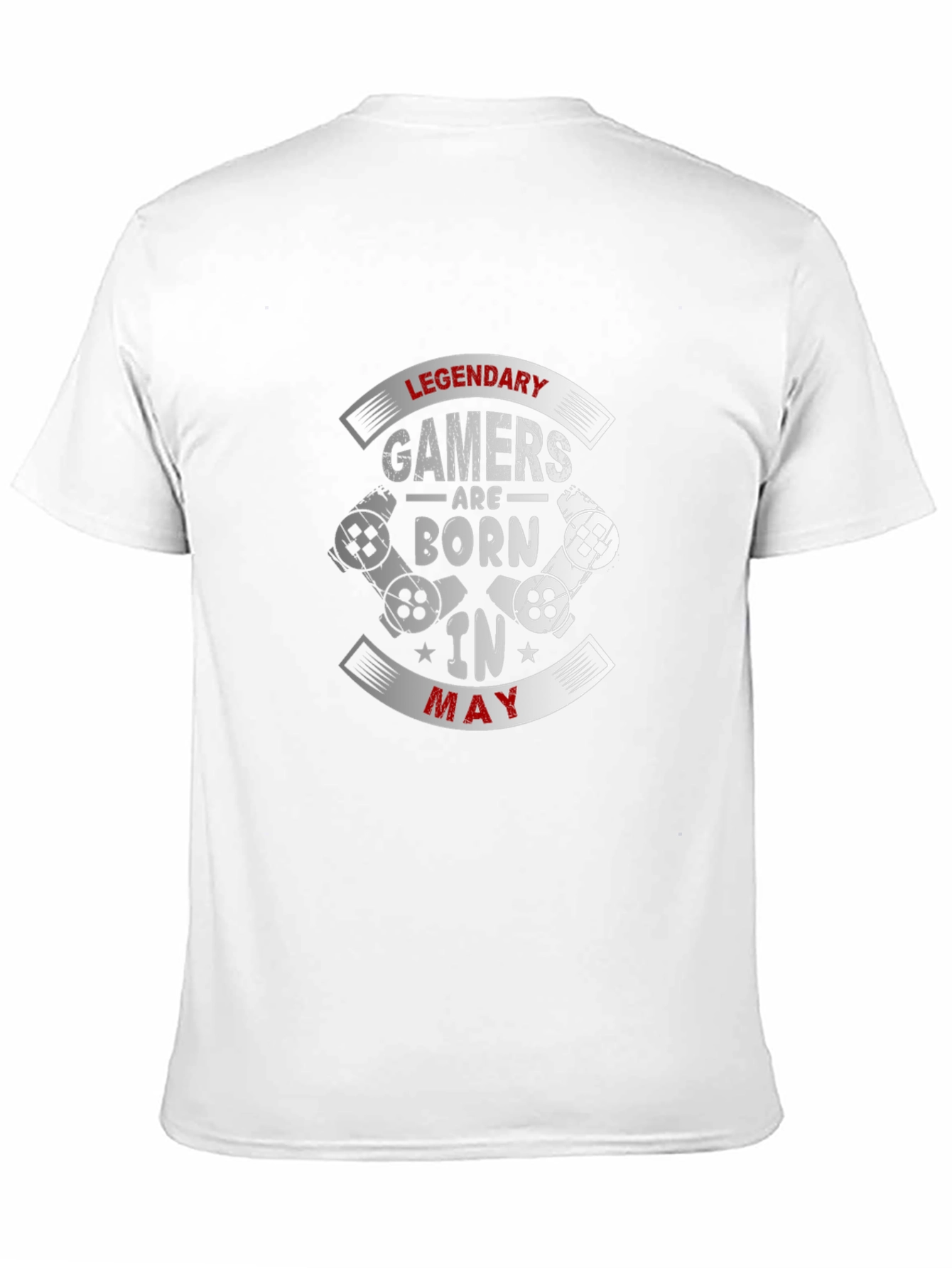Legendary Gamers Born in May Graphic T-Shirt