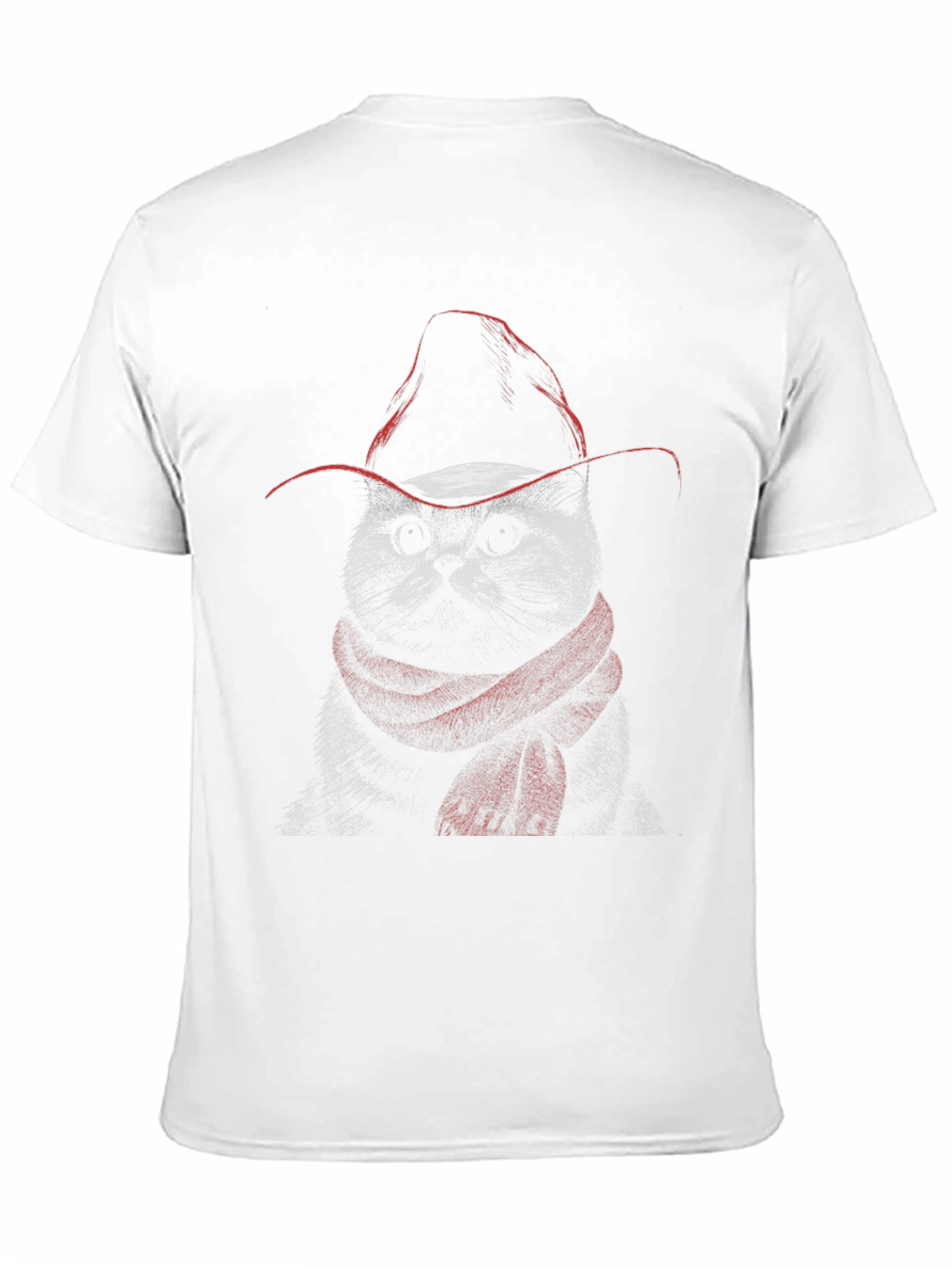 Cool Cat Cowboy T-Shirt - Unisex