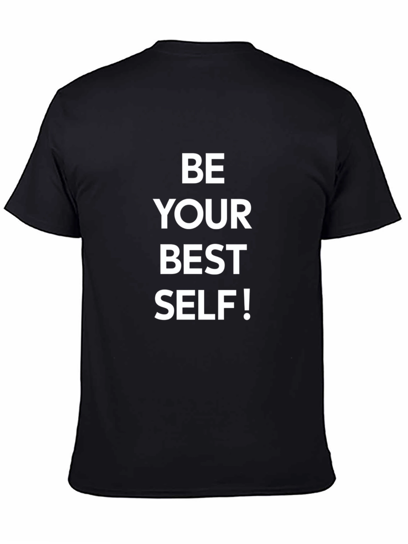 Be Your Best Self Black T-Shirt