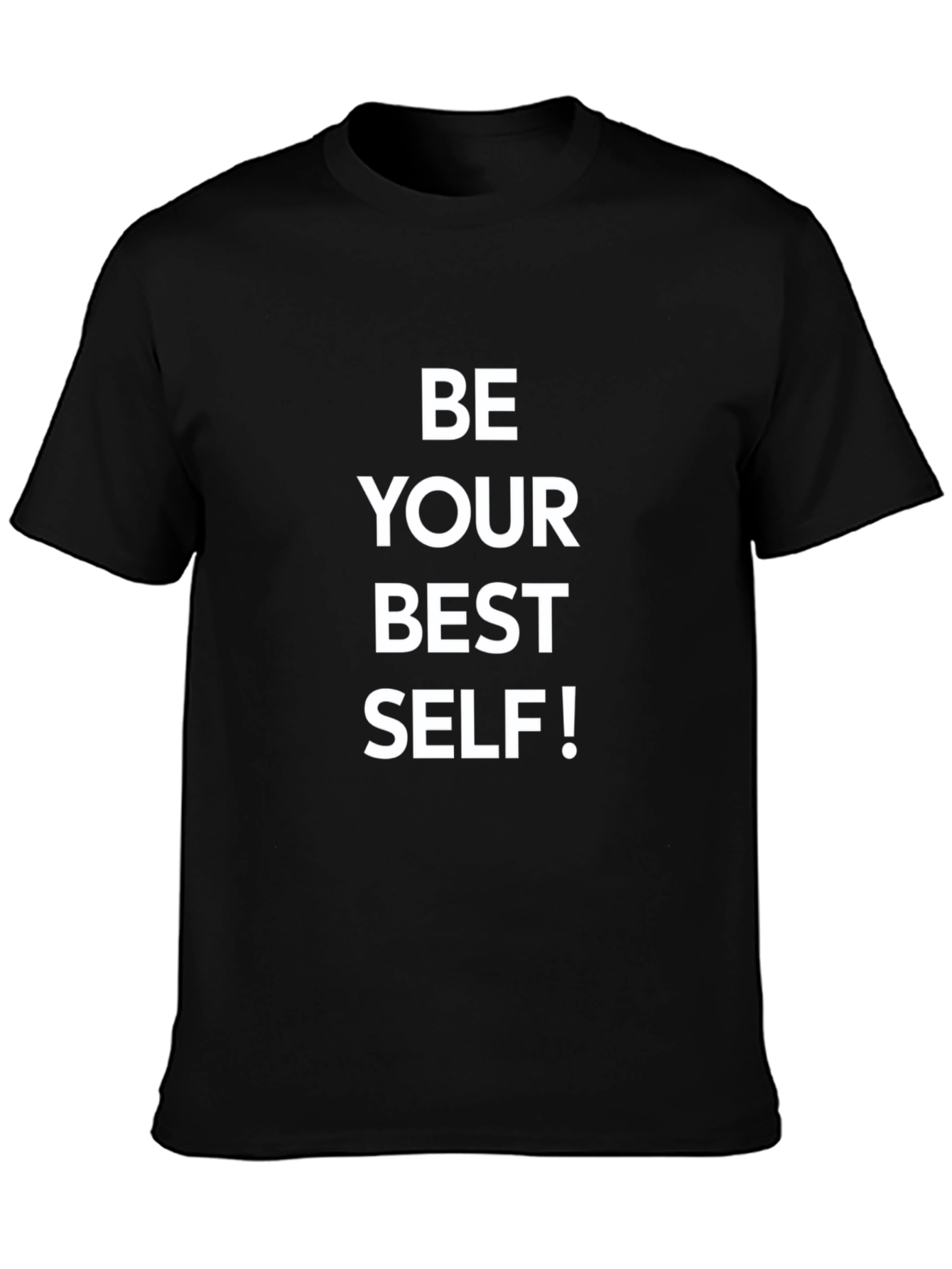 Be Your Best Self Black T-Shirt
