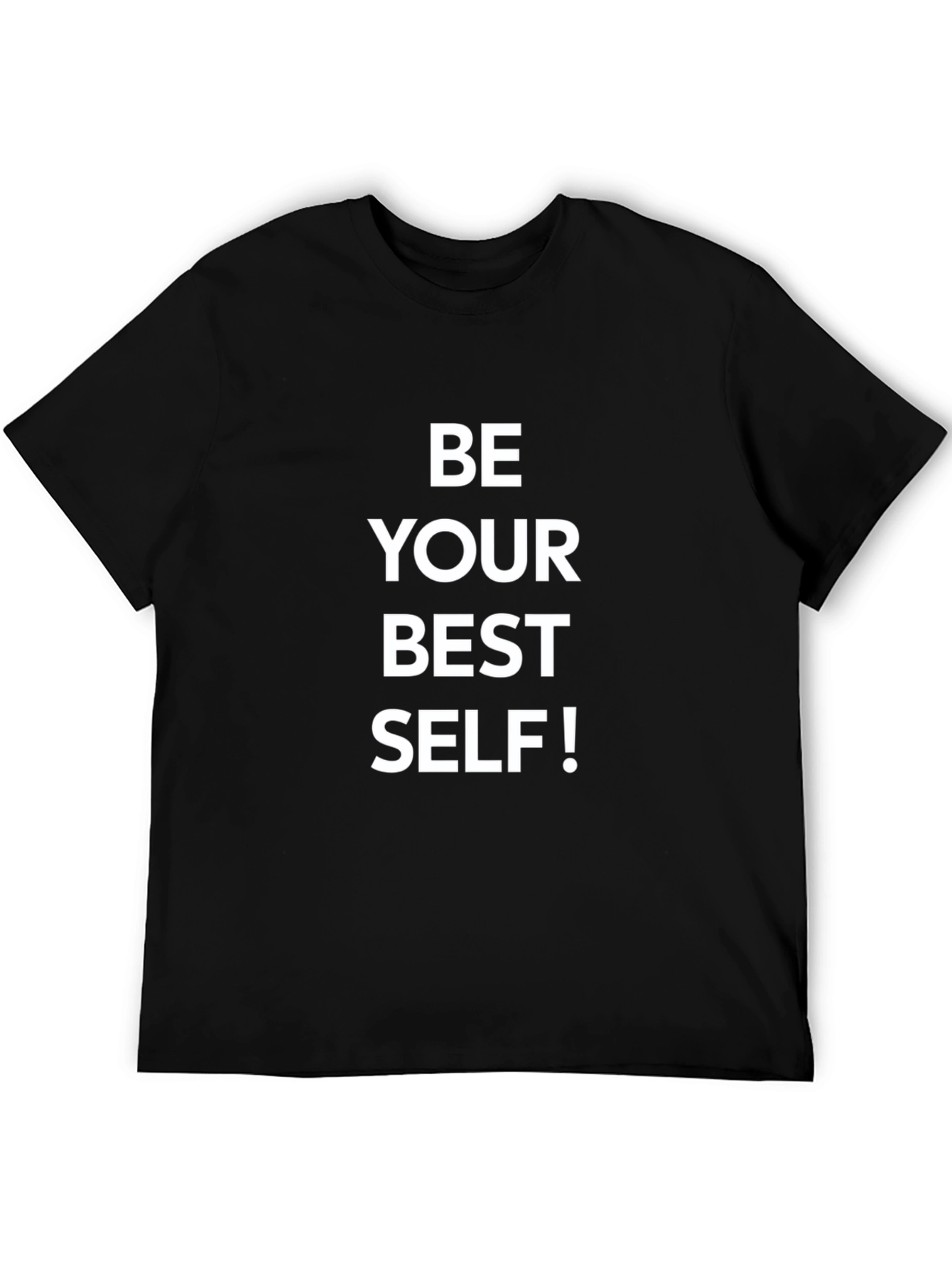 Be Your Best Self Black T-Shirt
