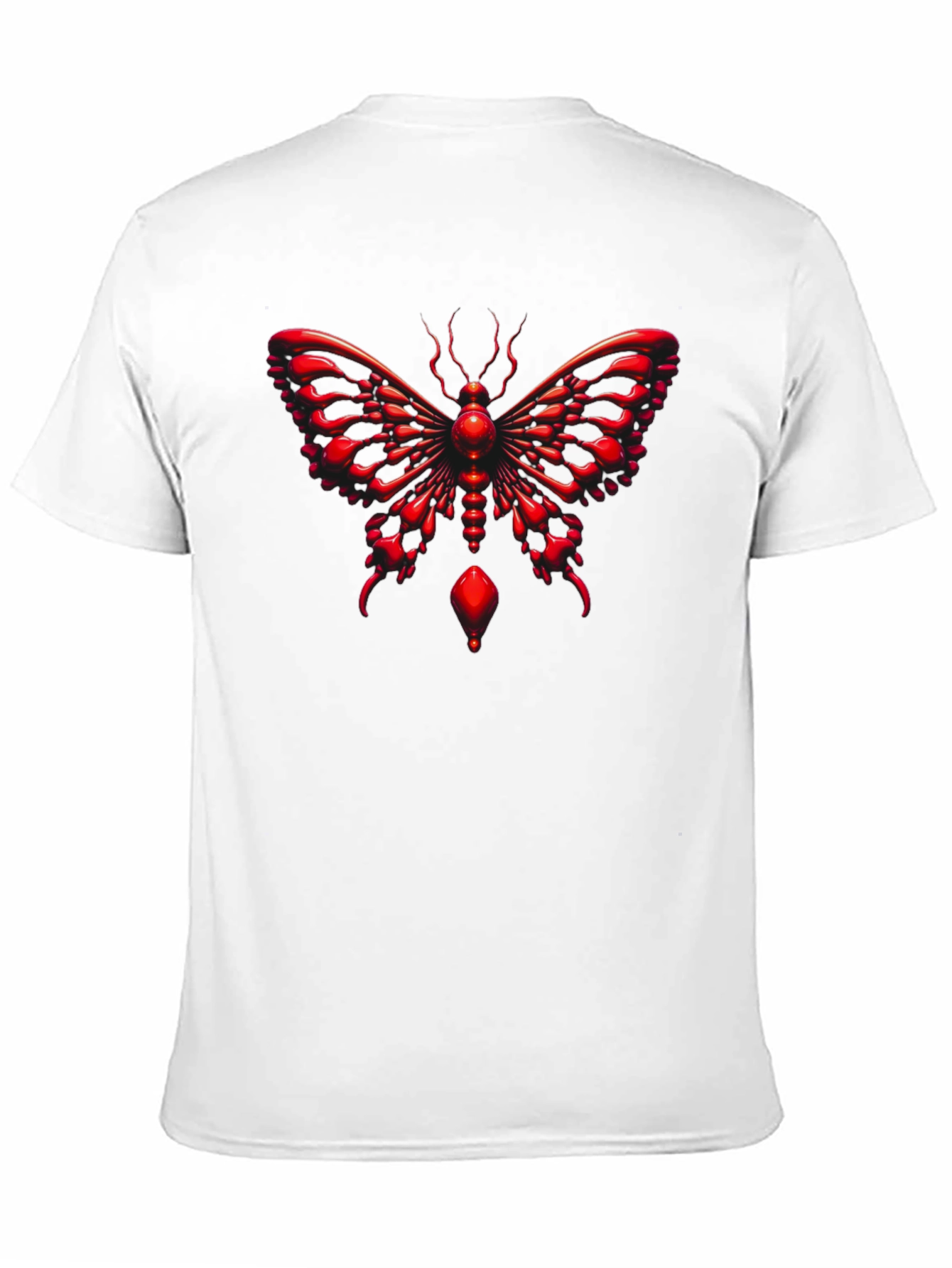 Red Butterfly Graphic Tee