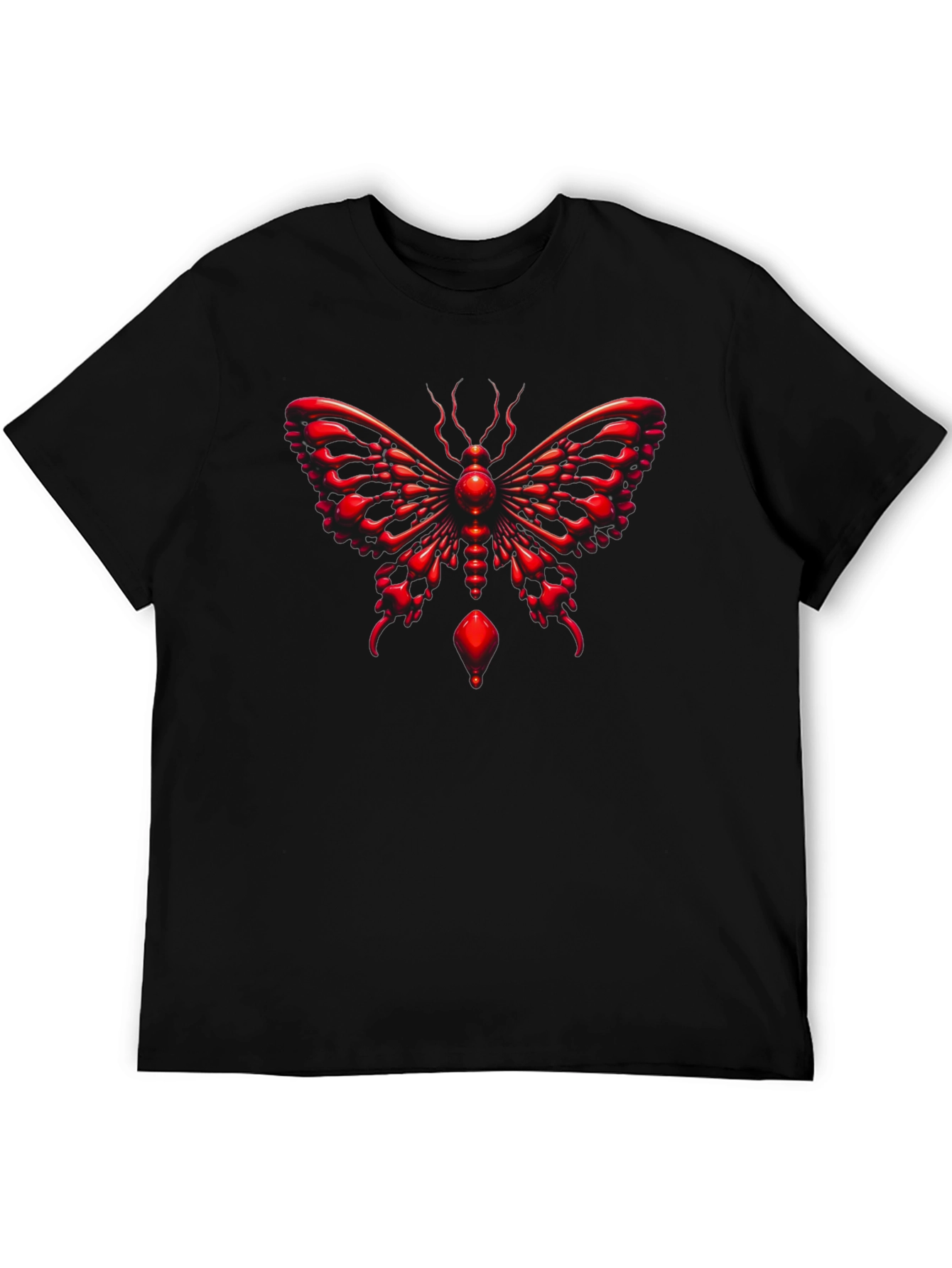 Red Butterfly Graphic Tee