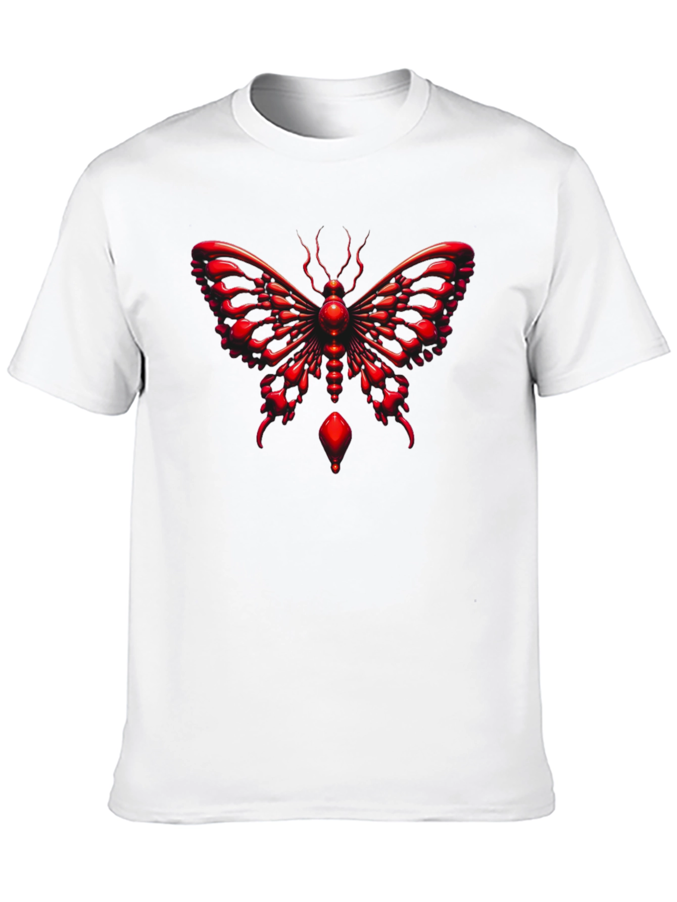 Red Butterfly Graphic Tee