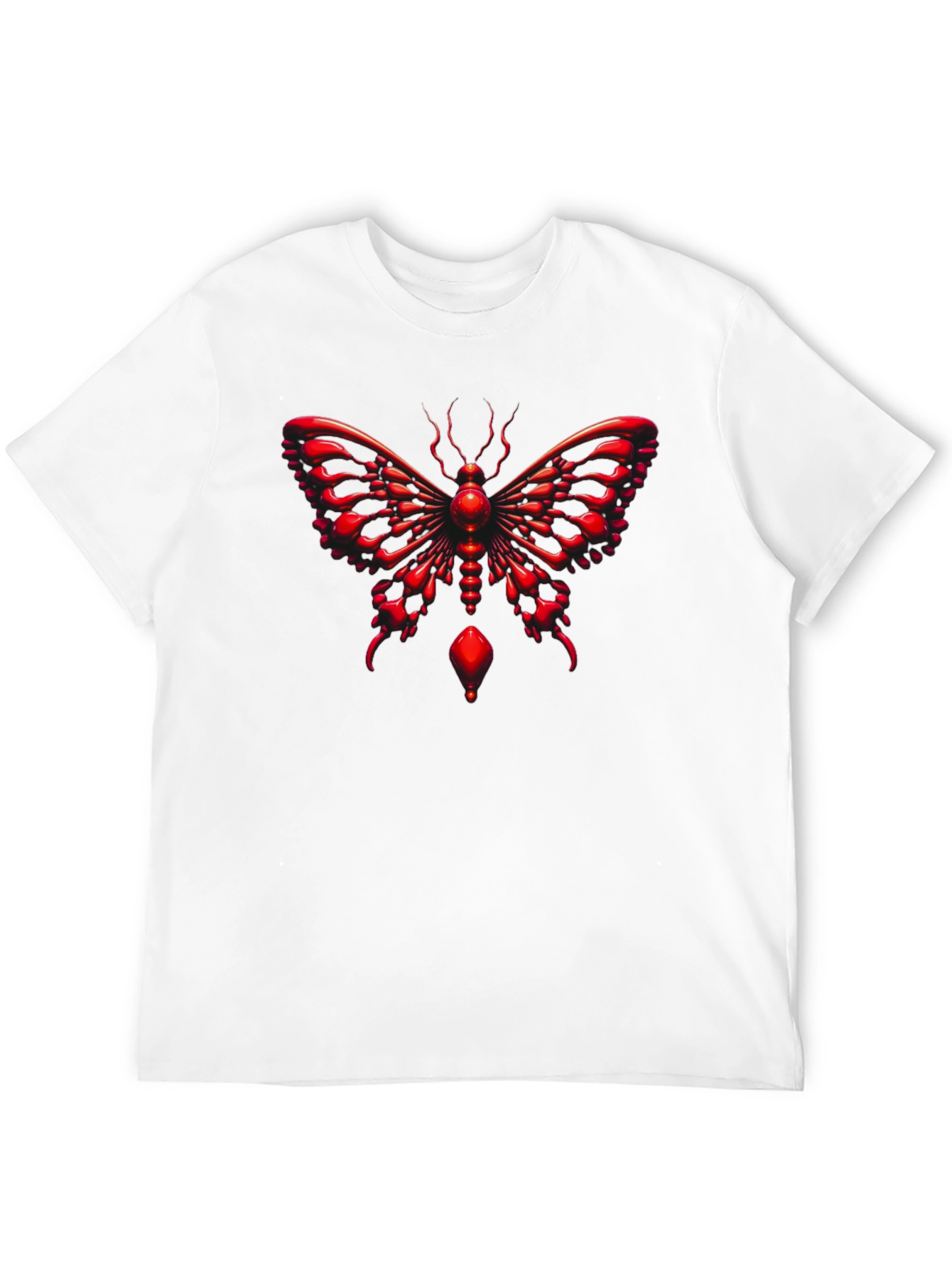 Red Butterfly Graphic Tee