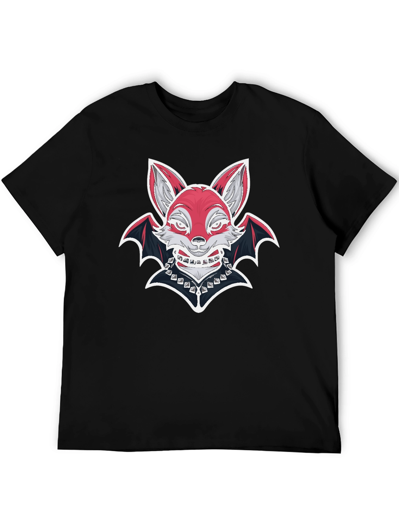 Fox Bat Graphic T-Shirt - Unique Design