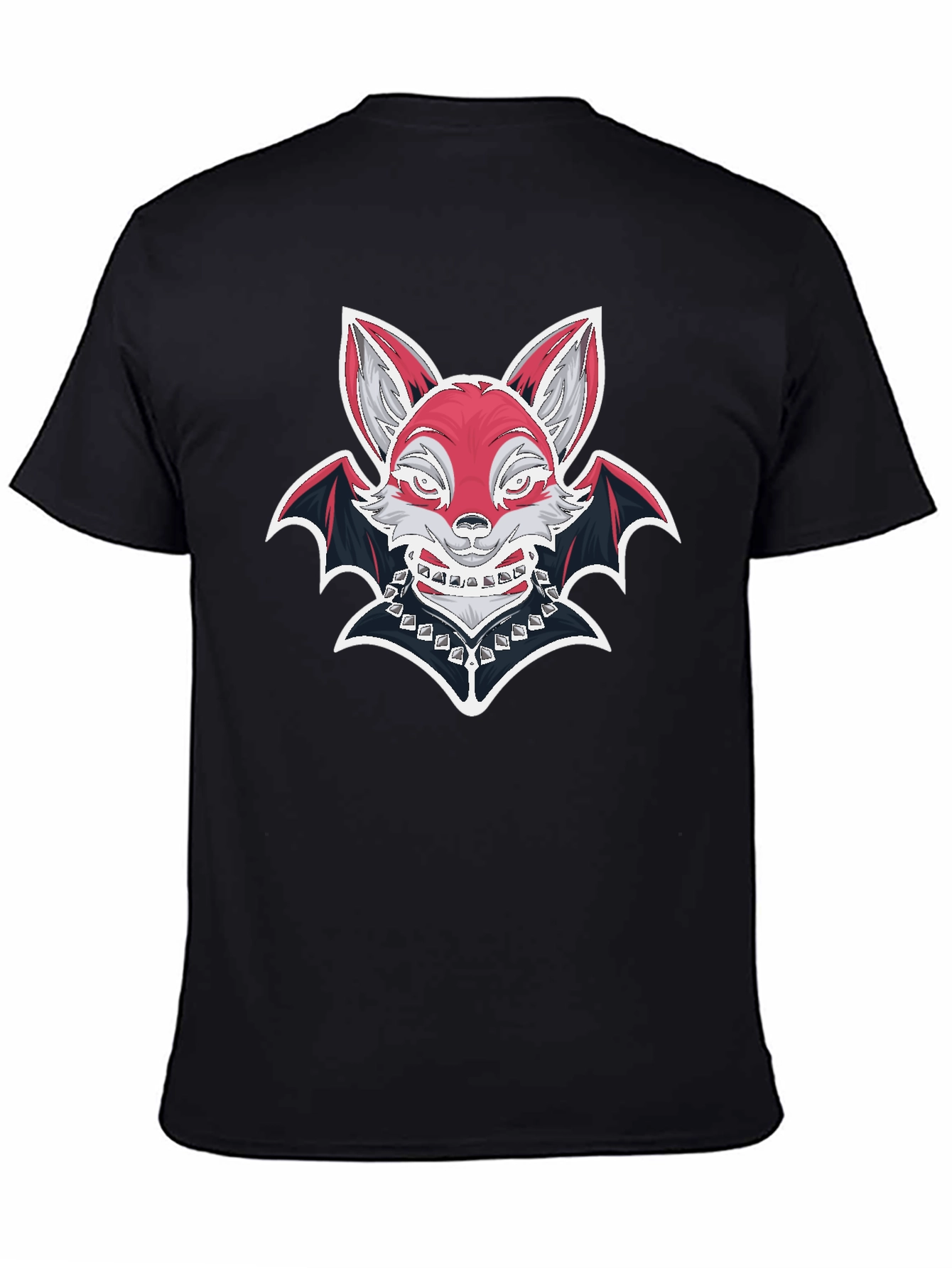 Fox Bat Graphic T-Shirt - Unique Design
