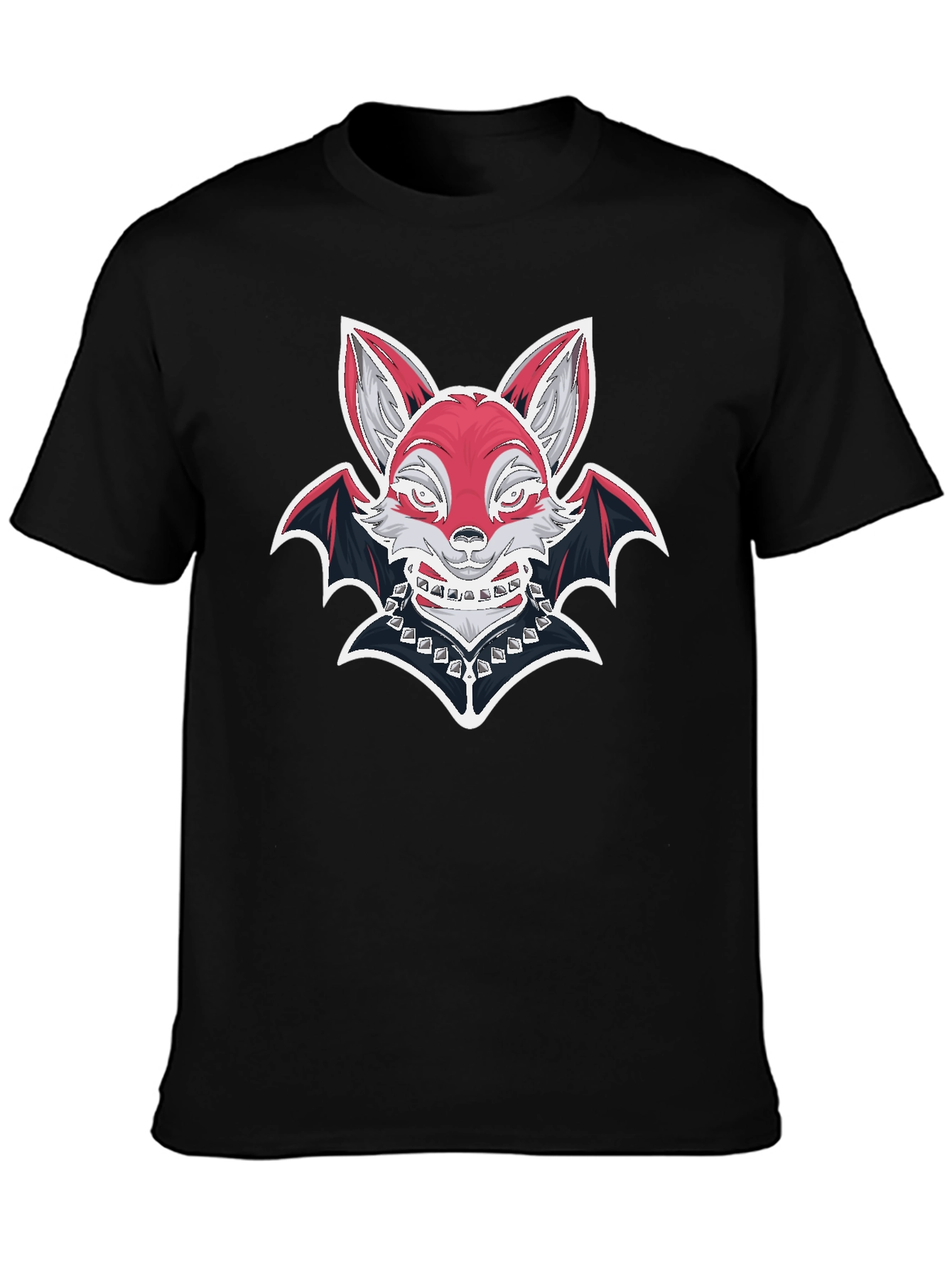 Fox Bat Graphic T-Shirt - Unique Design