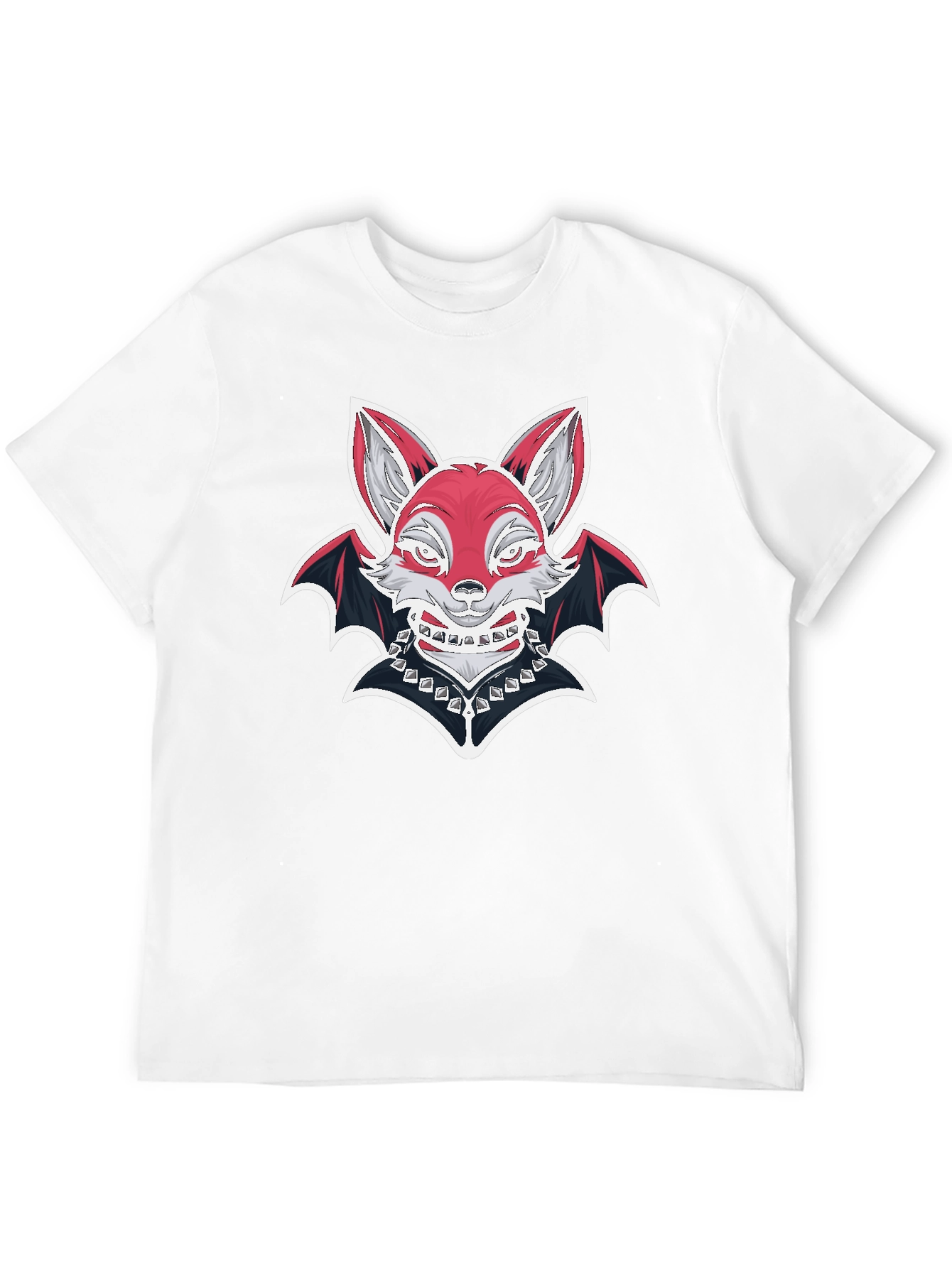 Fox Bat Graphic T-Shirt - Unique Design
