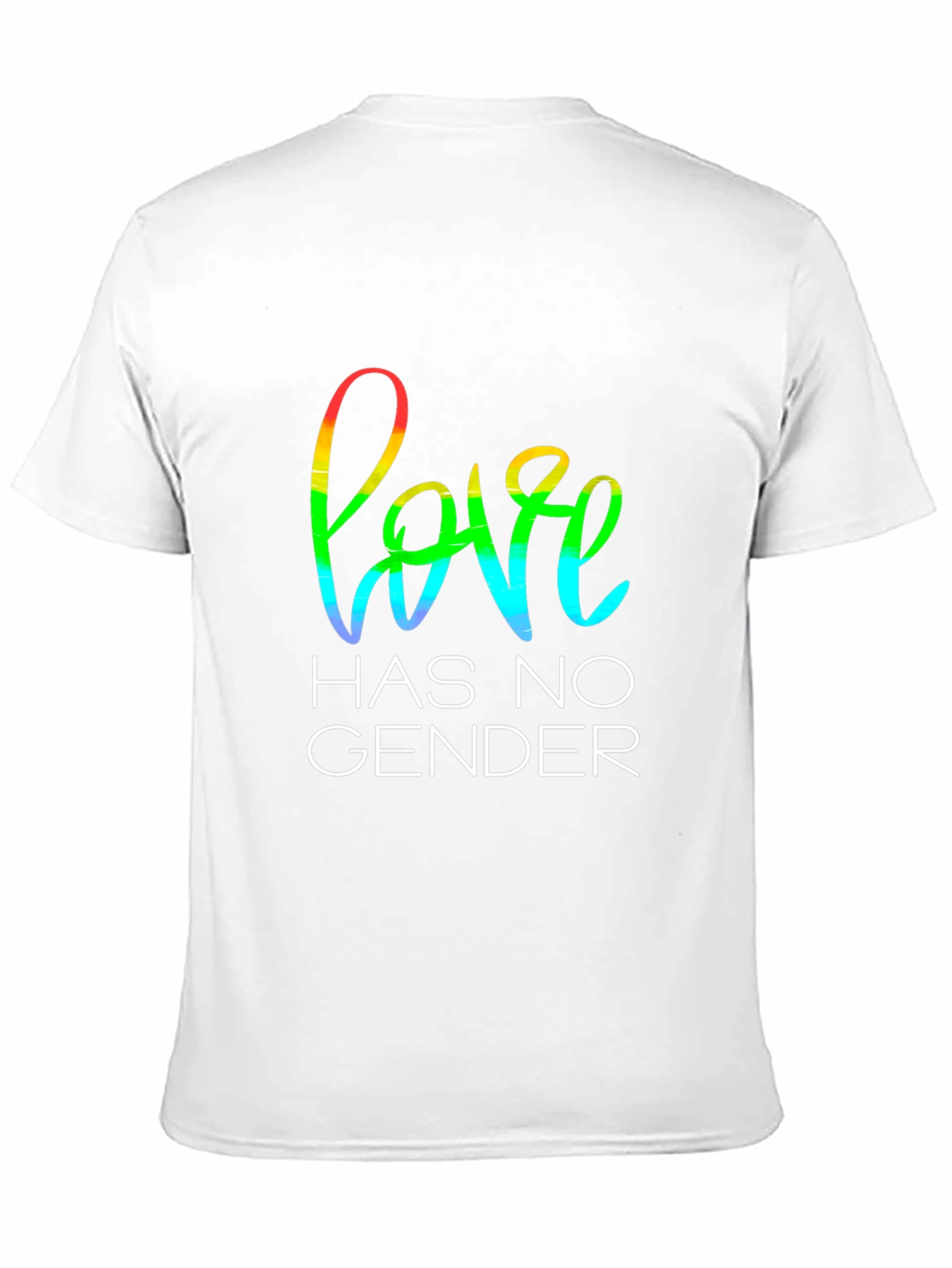 Love Has No Gender Black T-Shirt