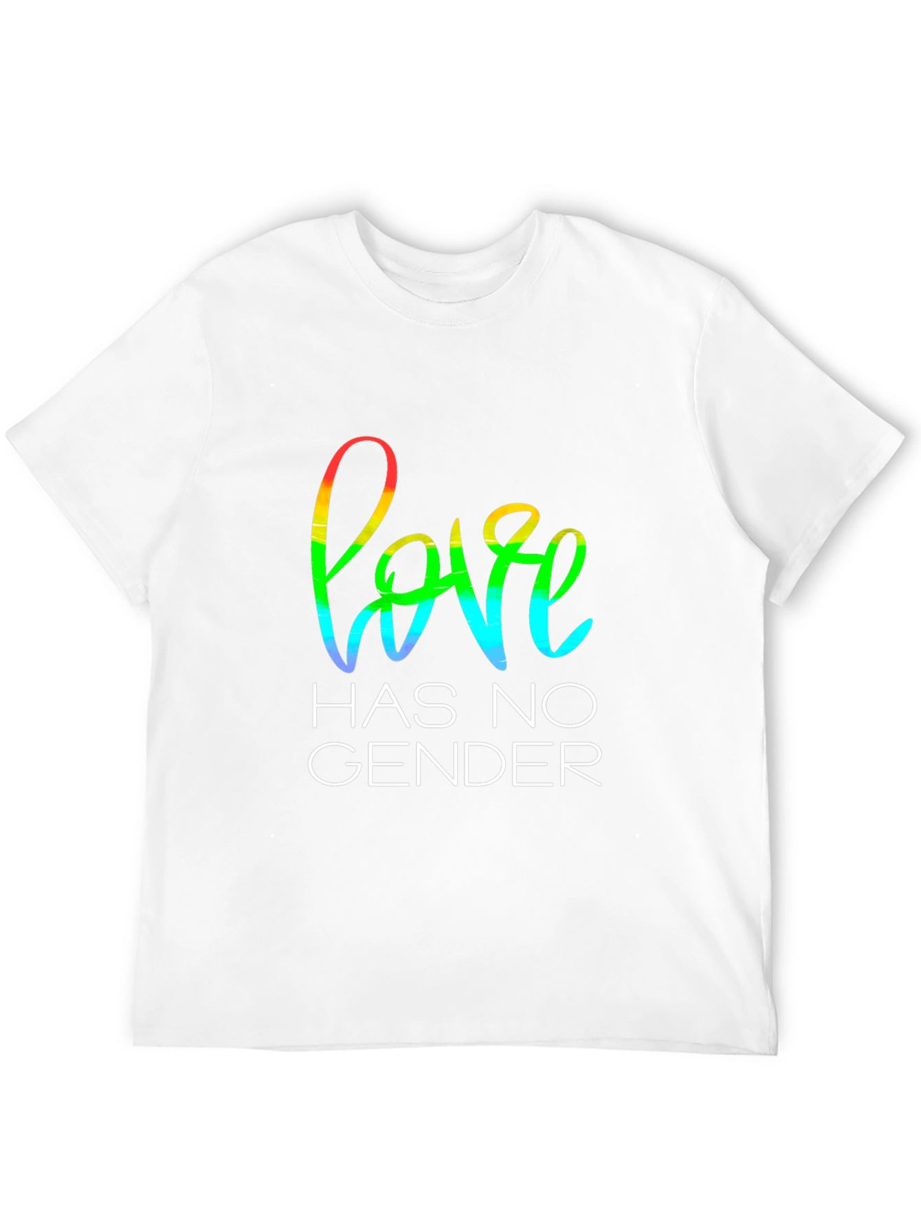 Love Has No Gender Black T-Shirt