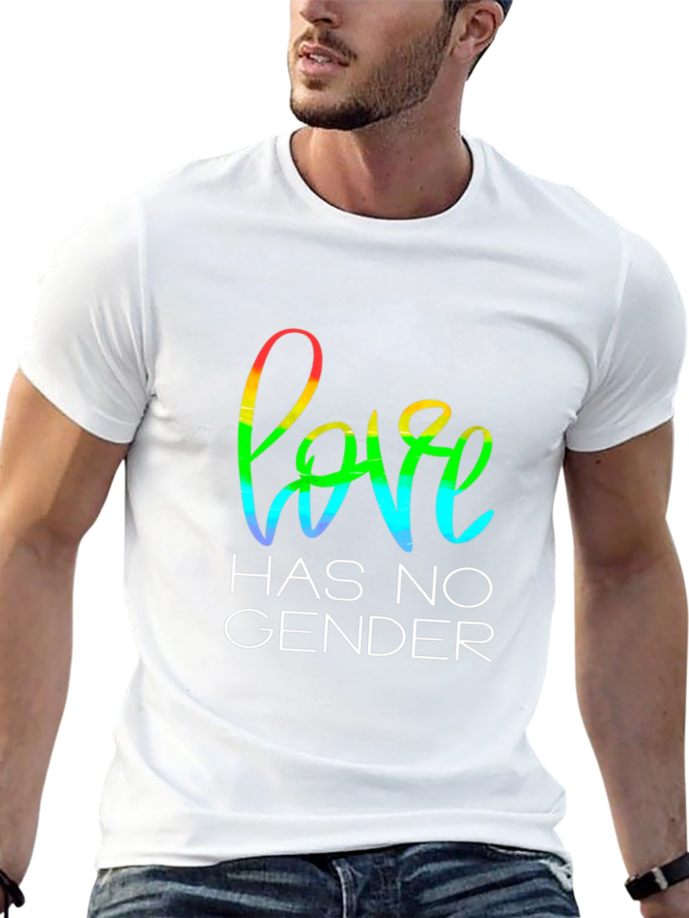 Love Has No Gender Black T-Shirt