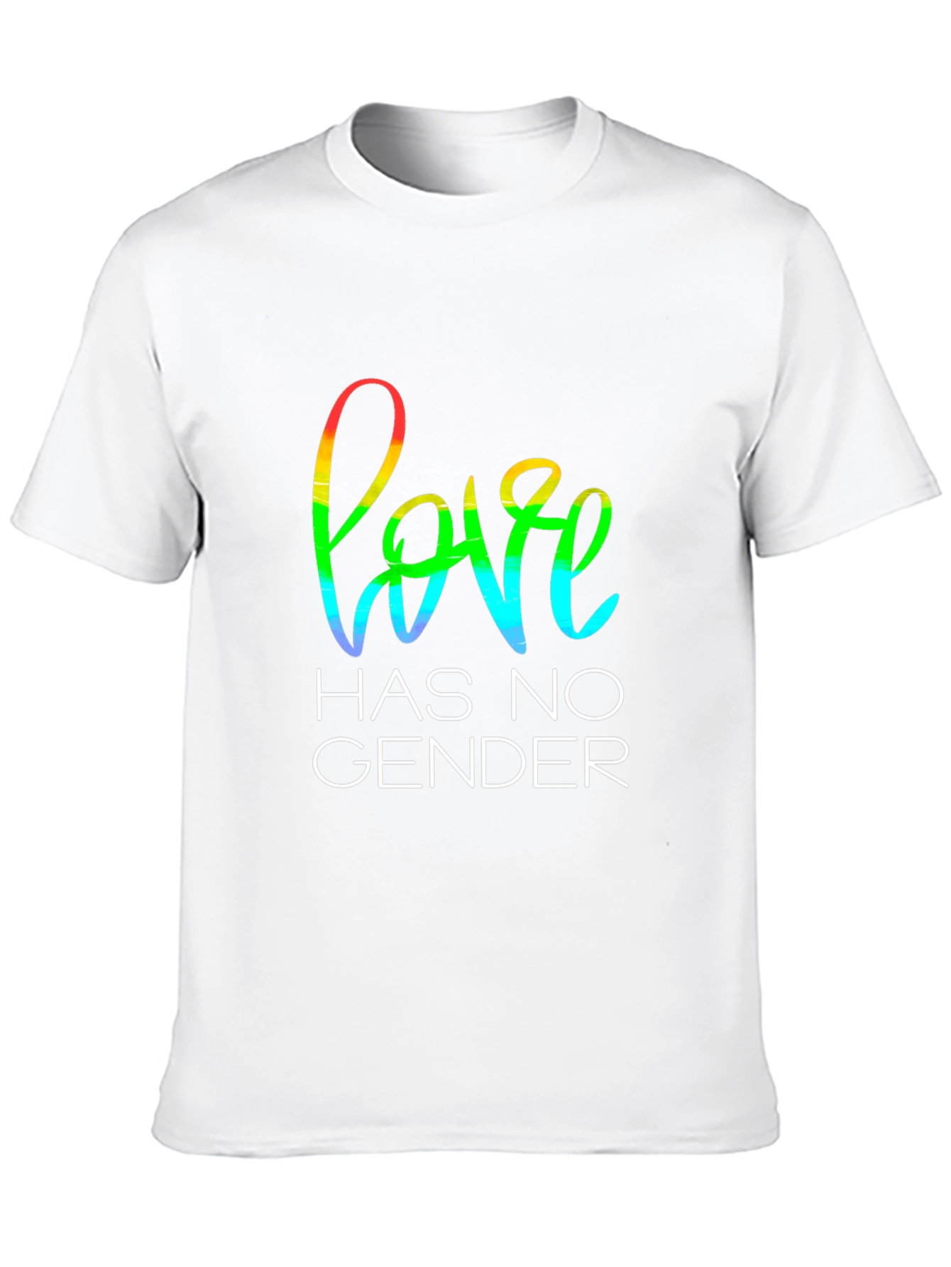 Love Has No Gender Black T-Shirt