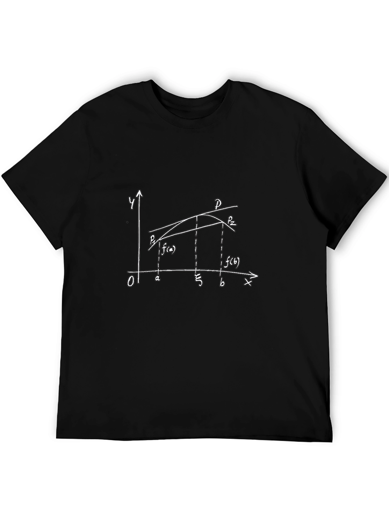 Math Graph Tee - Soft Cotton Calculus Design