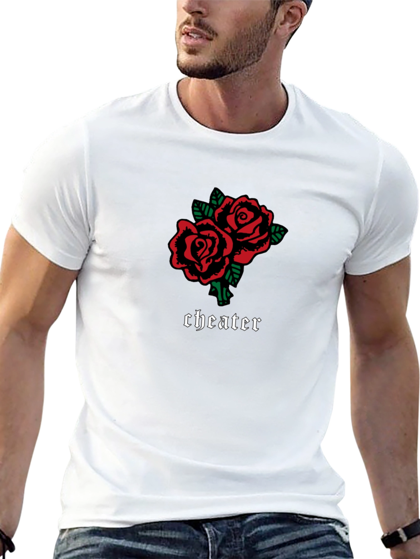 Cheater Rose Graphic Tee