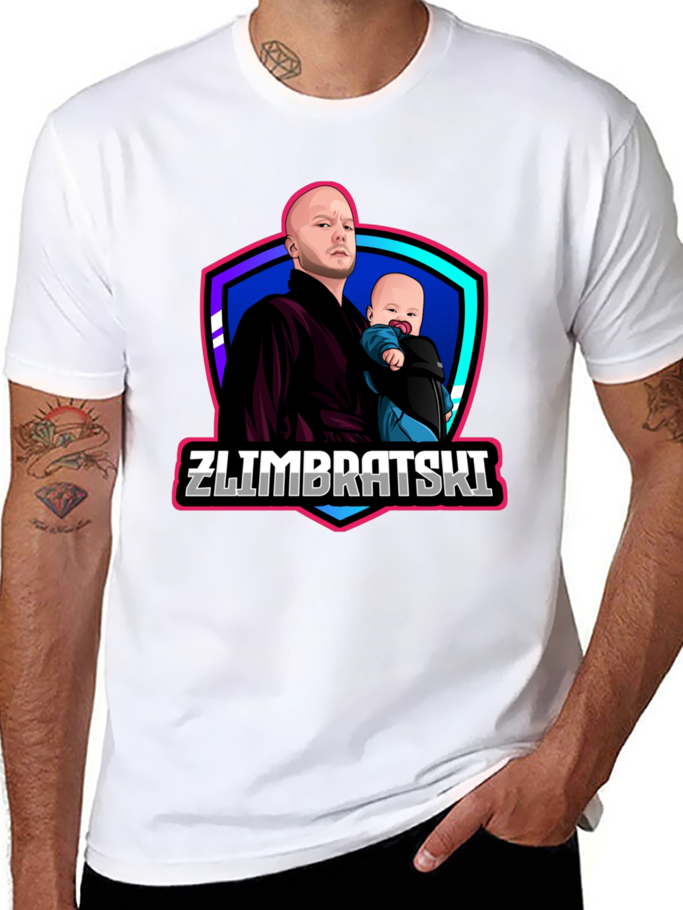 Zlimbratski Graphic T-Shirt - Unique Design