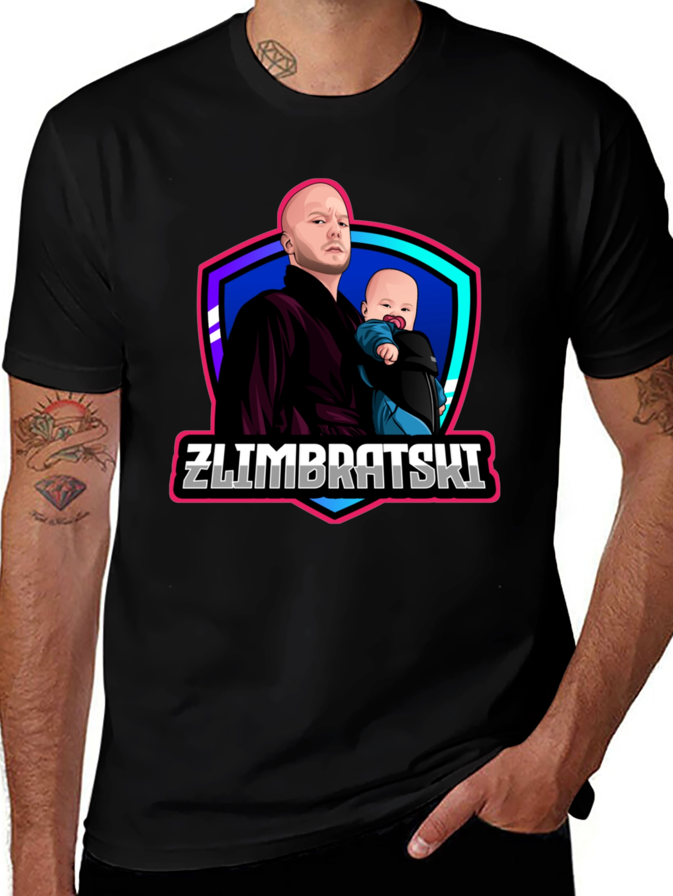 Zlimbratski Graphic T-Shirt - Unique Design