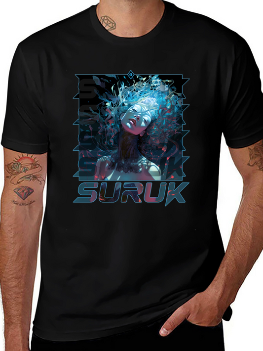 Suruk Graphic Tee - Edgy Urban Style