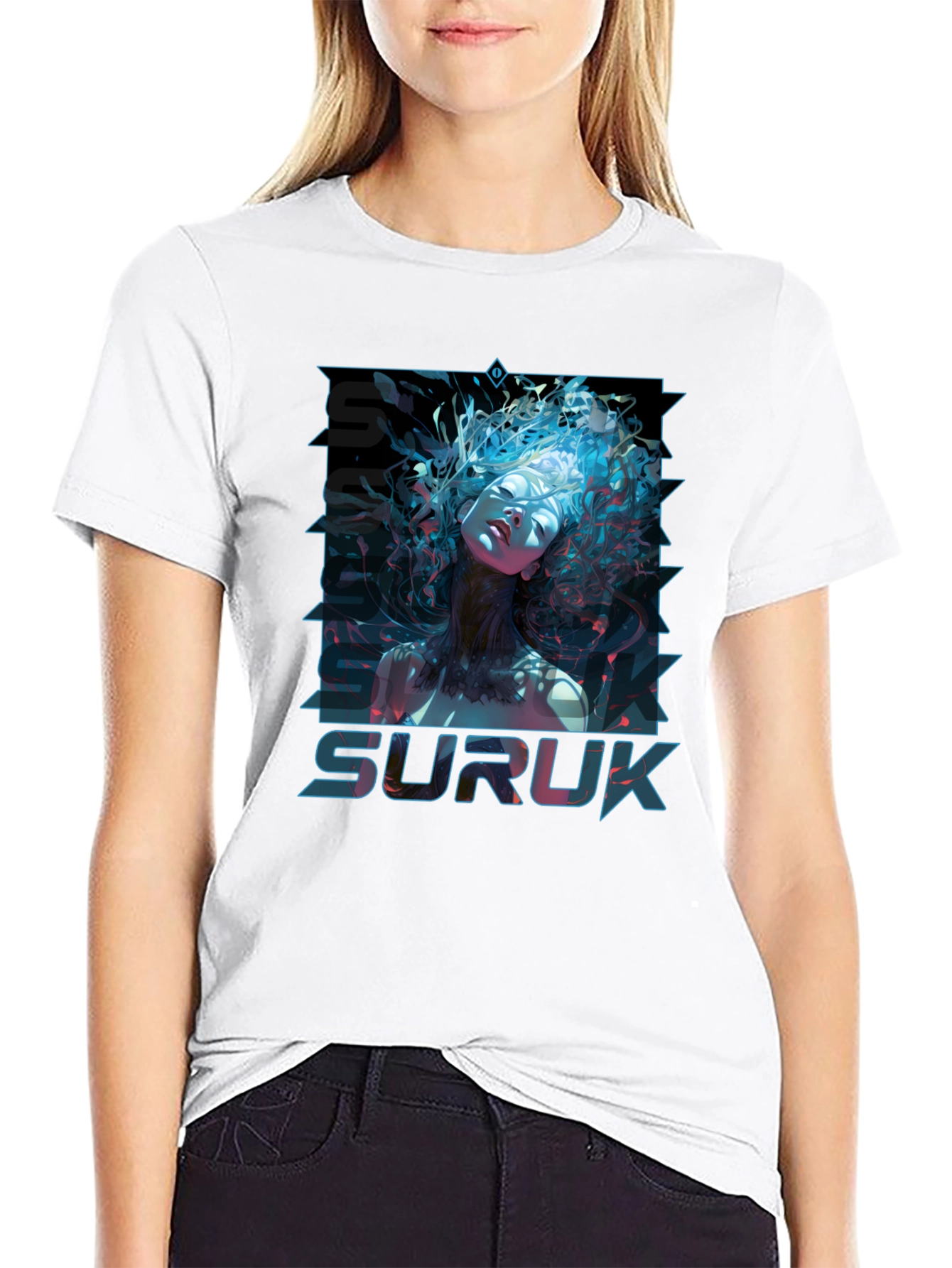 Suruk Graphic Tee - Edgy Urban Style