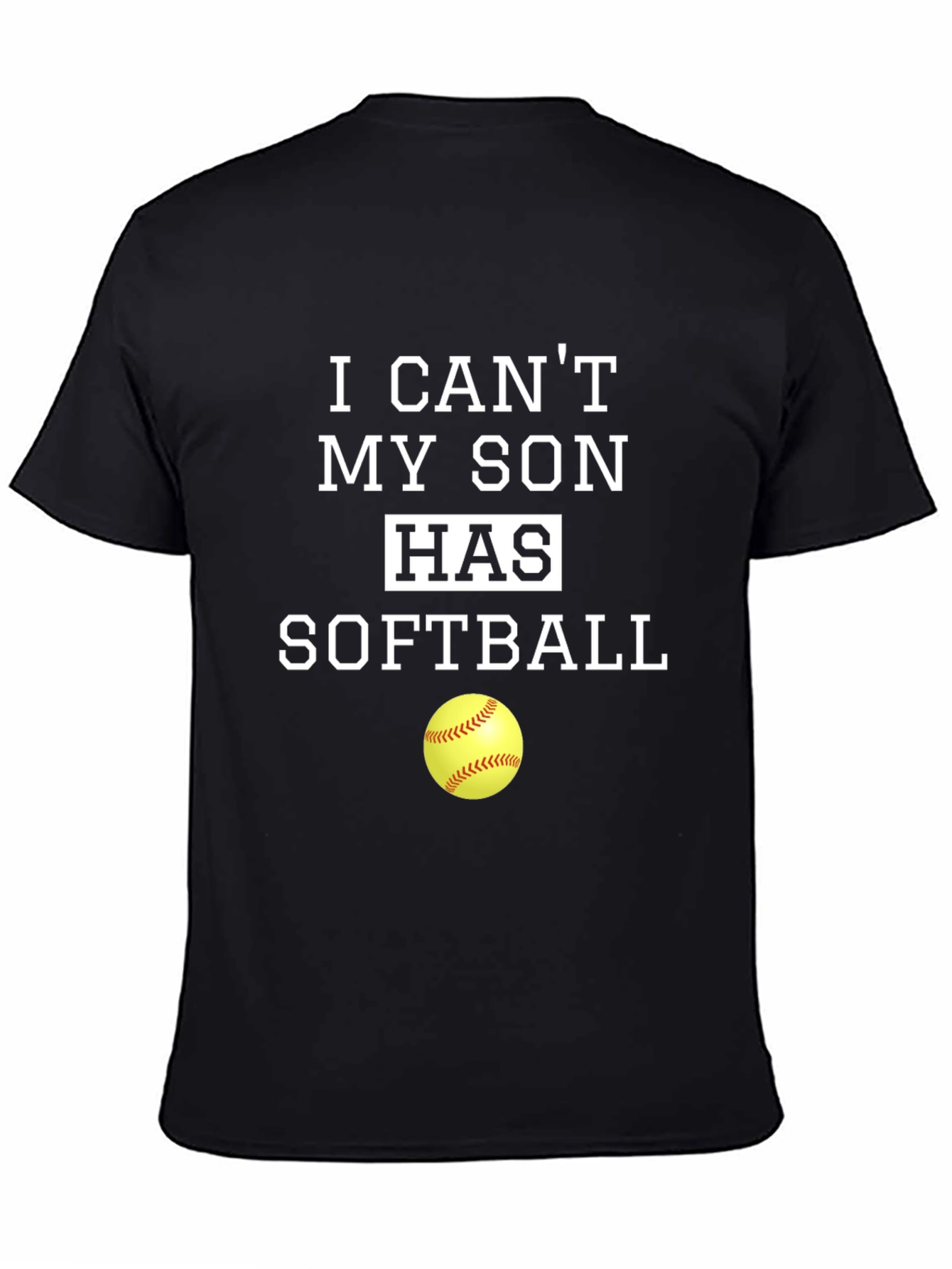 Funny Sons Softball T-Shirt