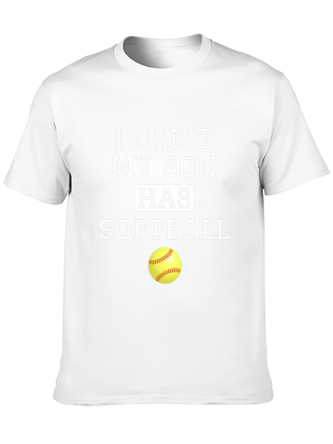 Funny Sons Softball T-Shirt