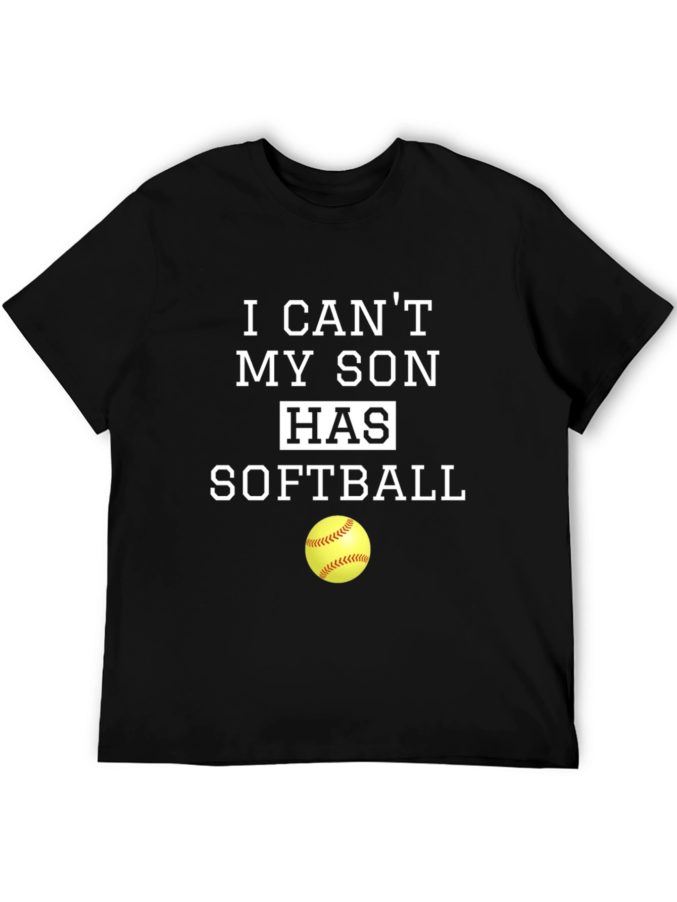 Funny Sons Softball T-Shirt