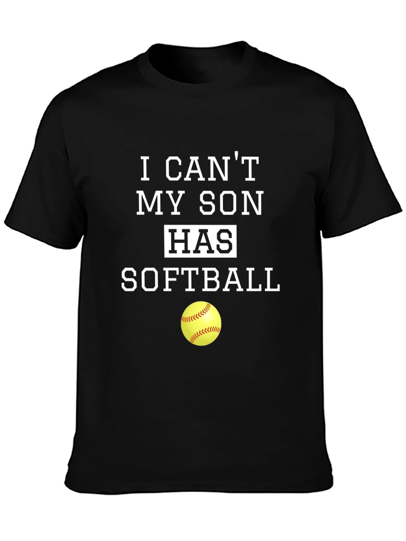 Funny Sons Softball T-Shirt